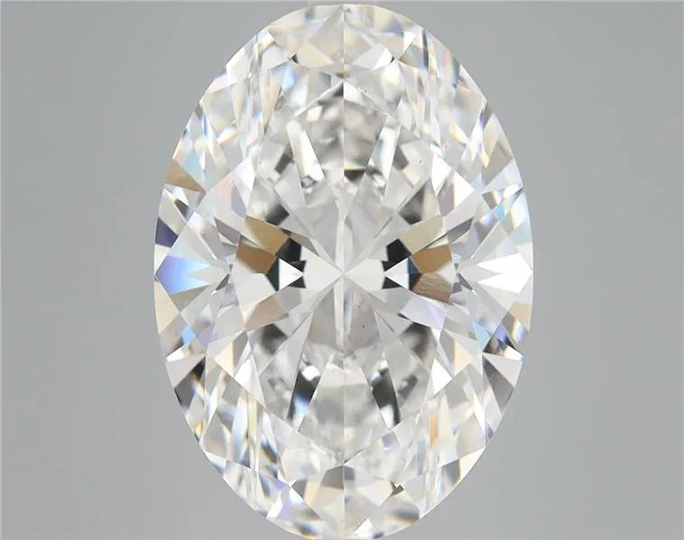 7.19ct Oval Lab Grown Diamond (Colour E, Clarity VS2, GIA Certified)