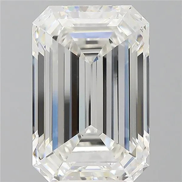 7.58ct Emerald Lab Grown Diamond (Colour E, Clarity VVS2, IGI Certified)