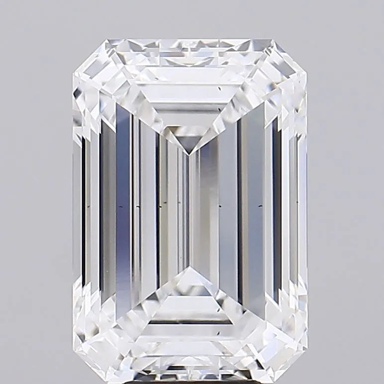8.02ct Emerald Lab Grown Diamond (Colour E, Clarity SI1, GIA Certified)