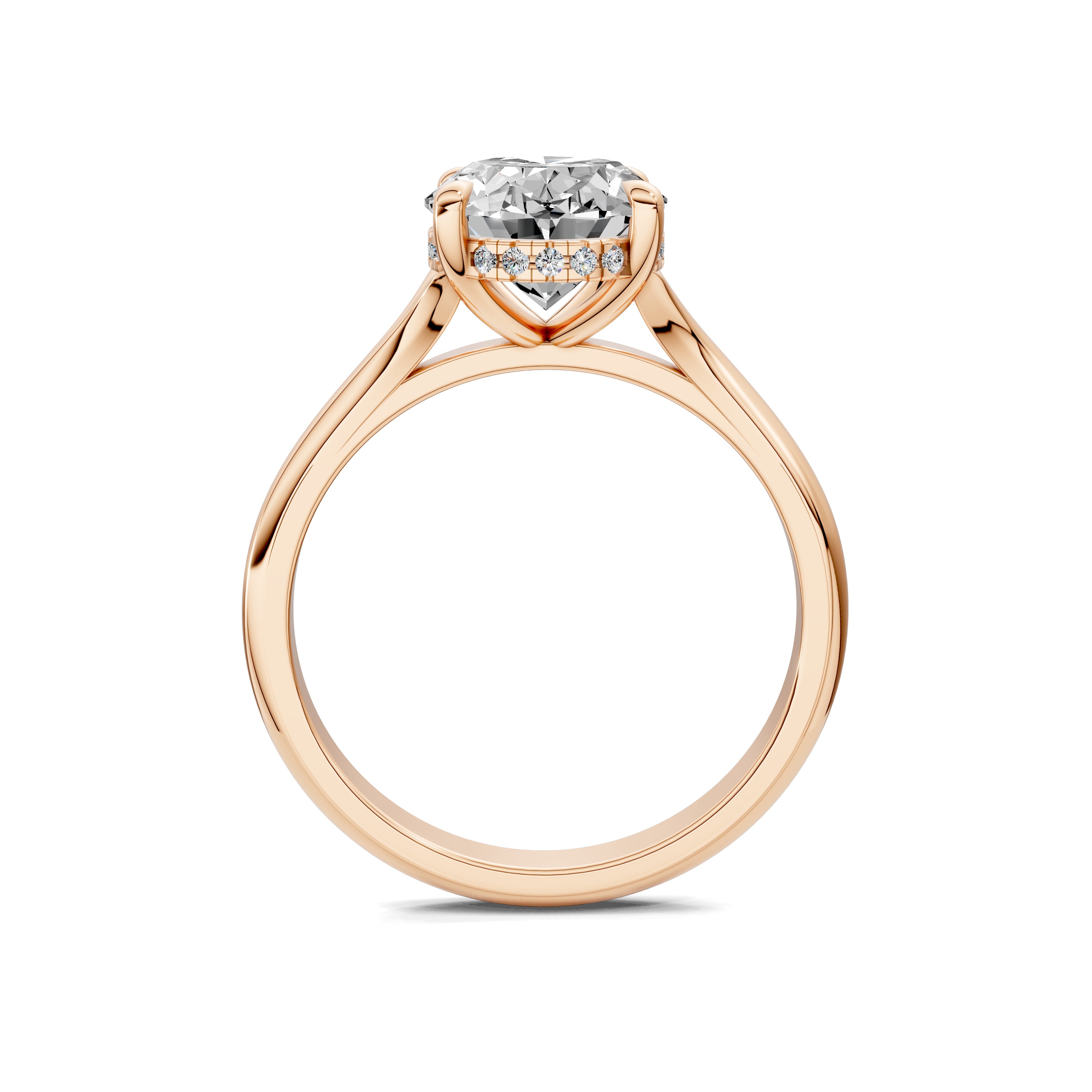 The Astrid Oval Solitaire Ring