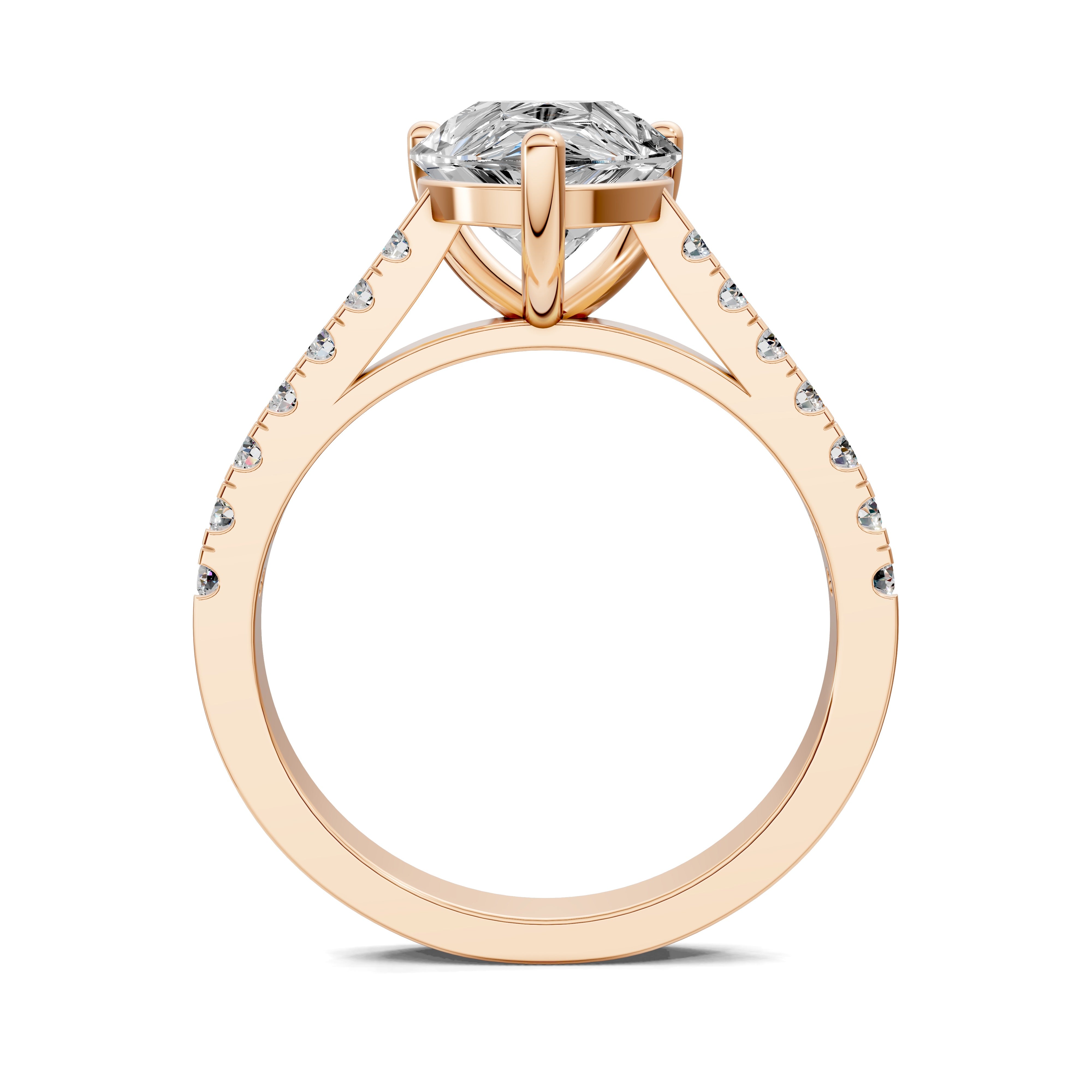 Seraphina Pavé Cathedral Ring