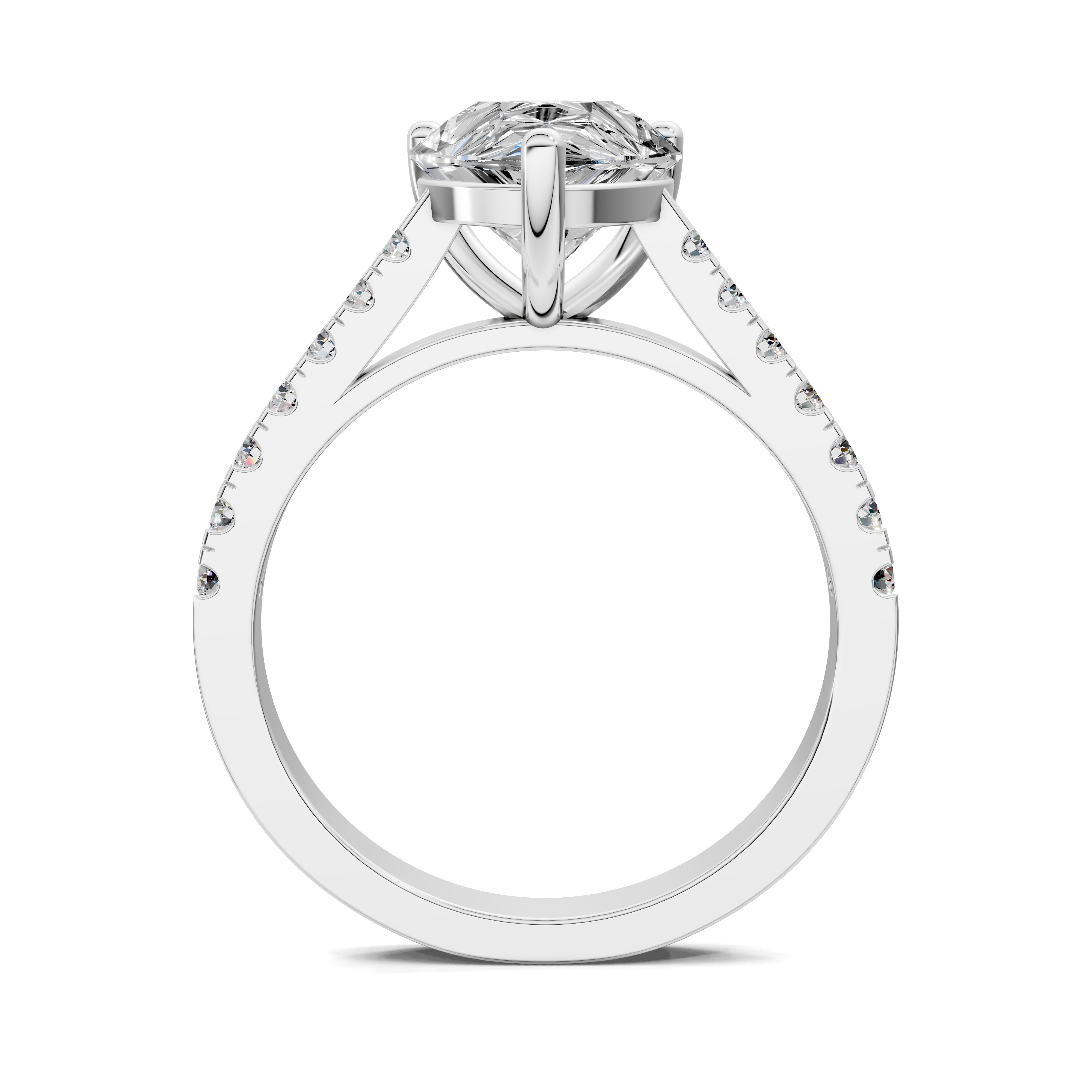 Seraphina Pavé Cathedral Ring