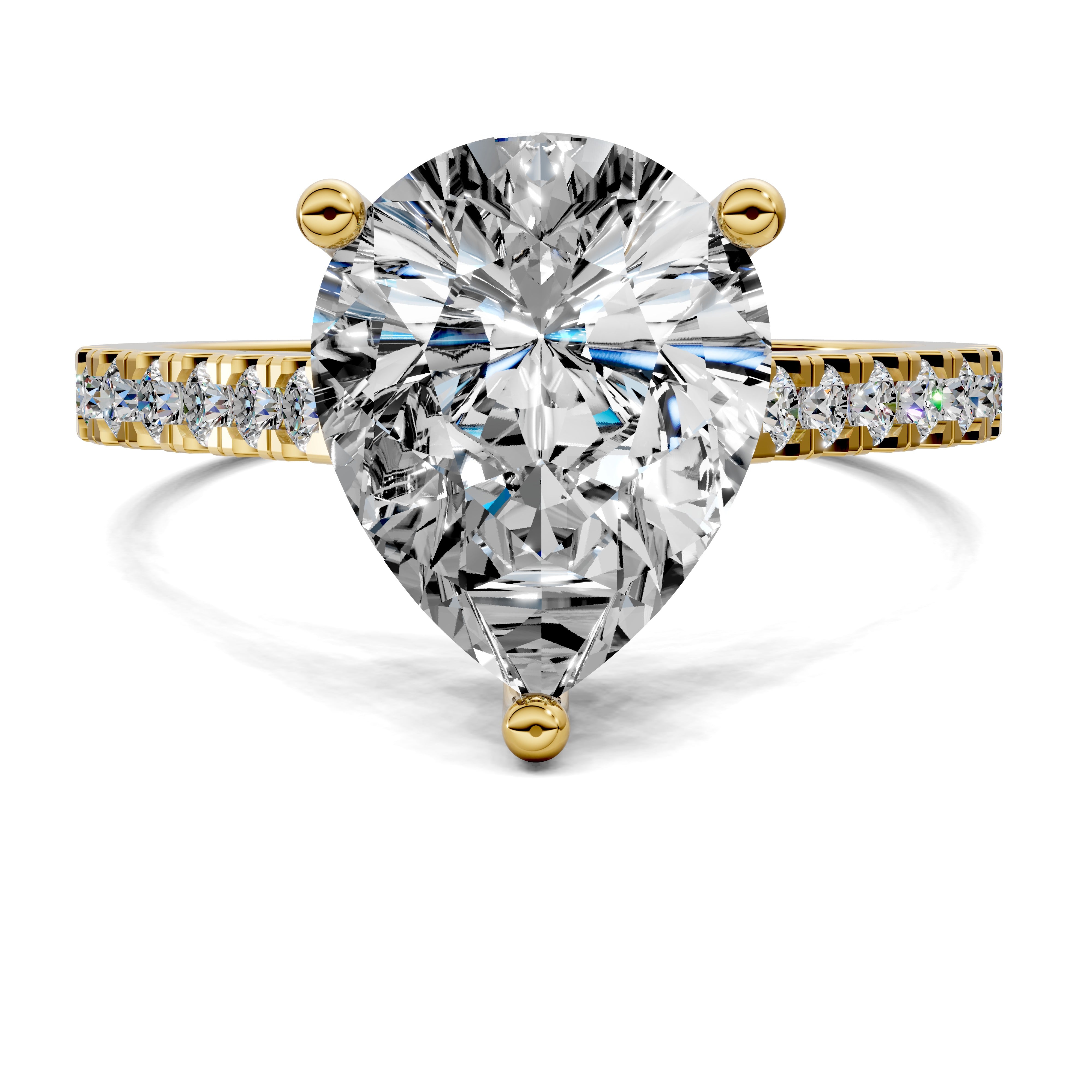 Seraphina Pavé Cathedral Ring