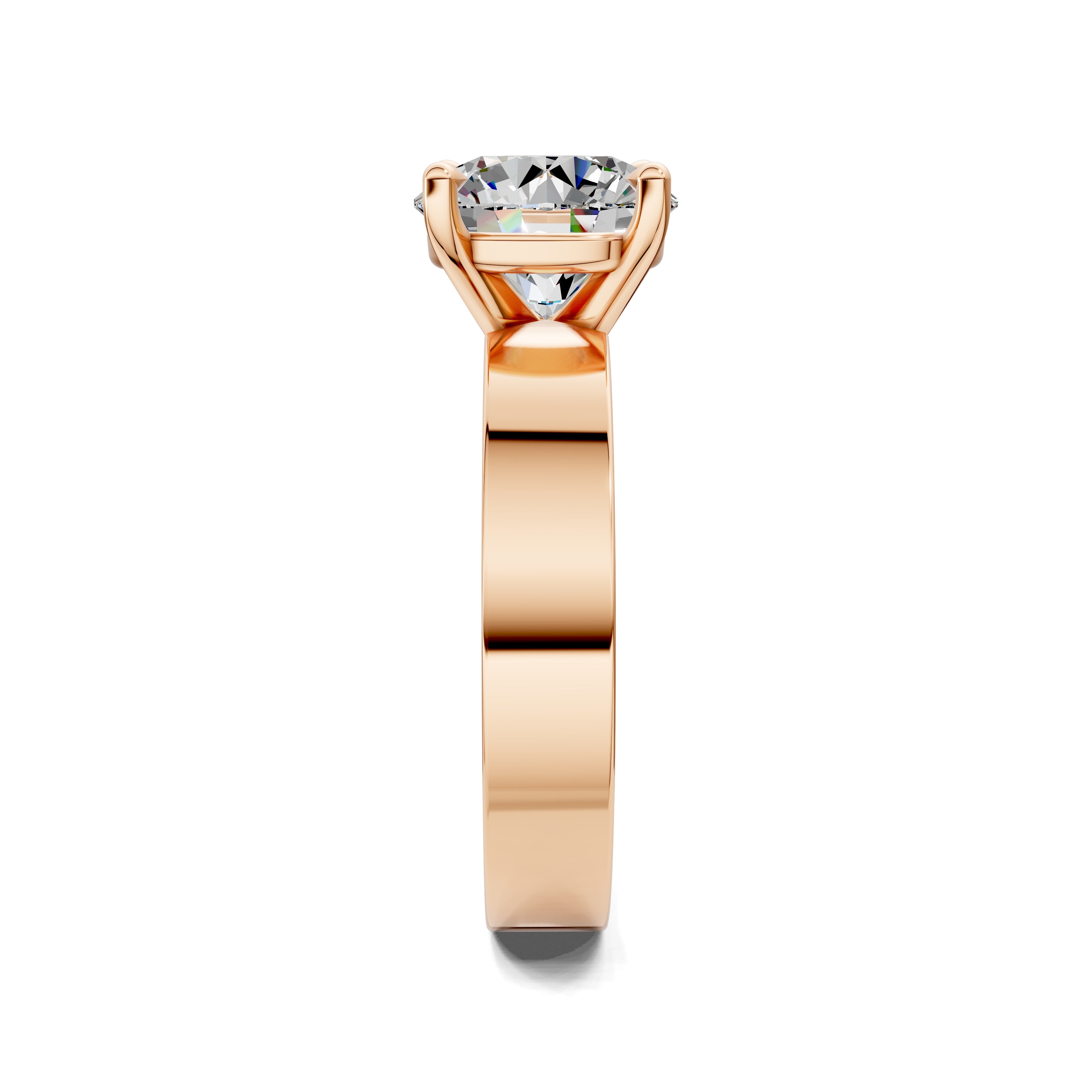 The Aurelia Round Solitaire Ring