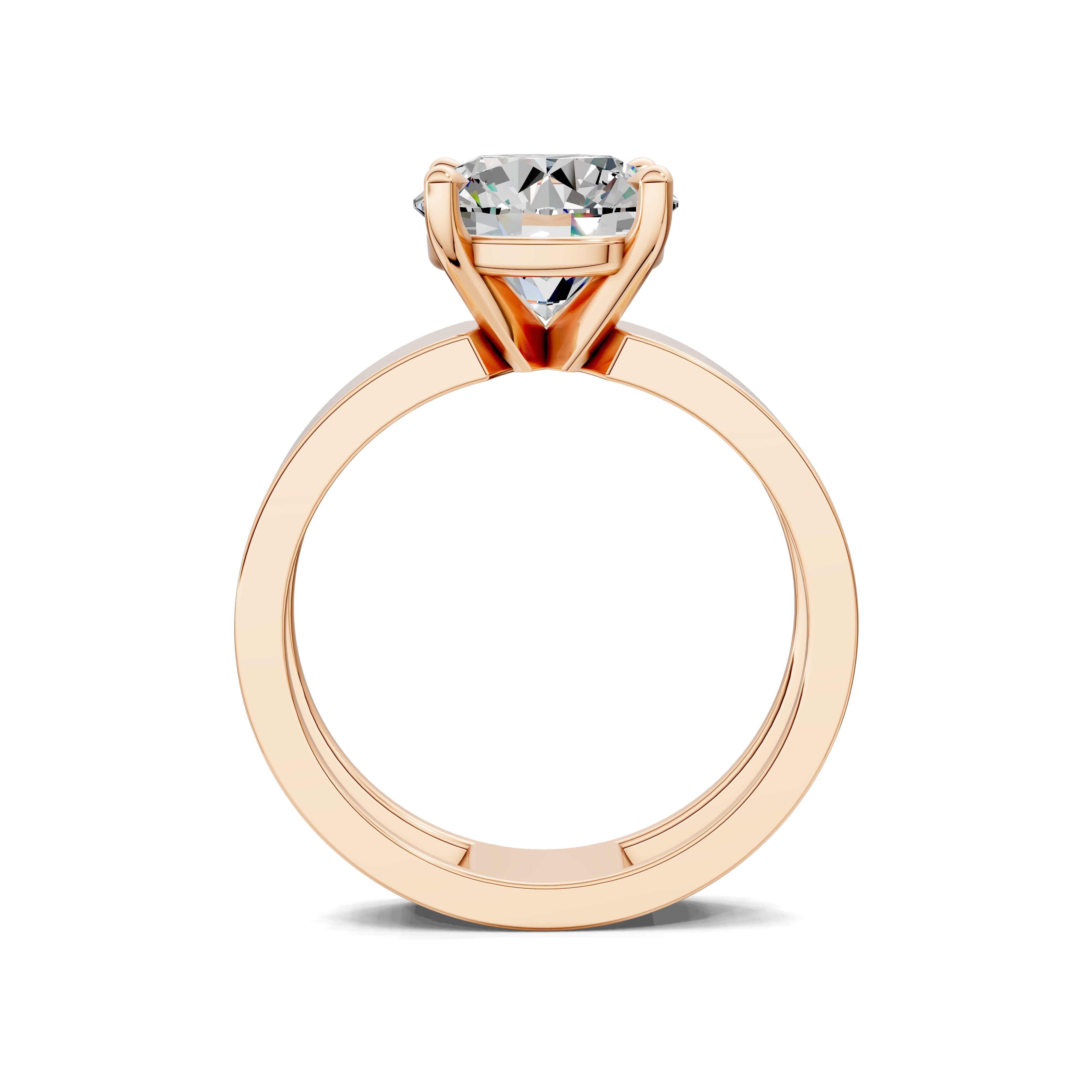 The Aurelia Round Solitaire Ring