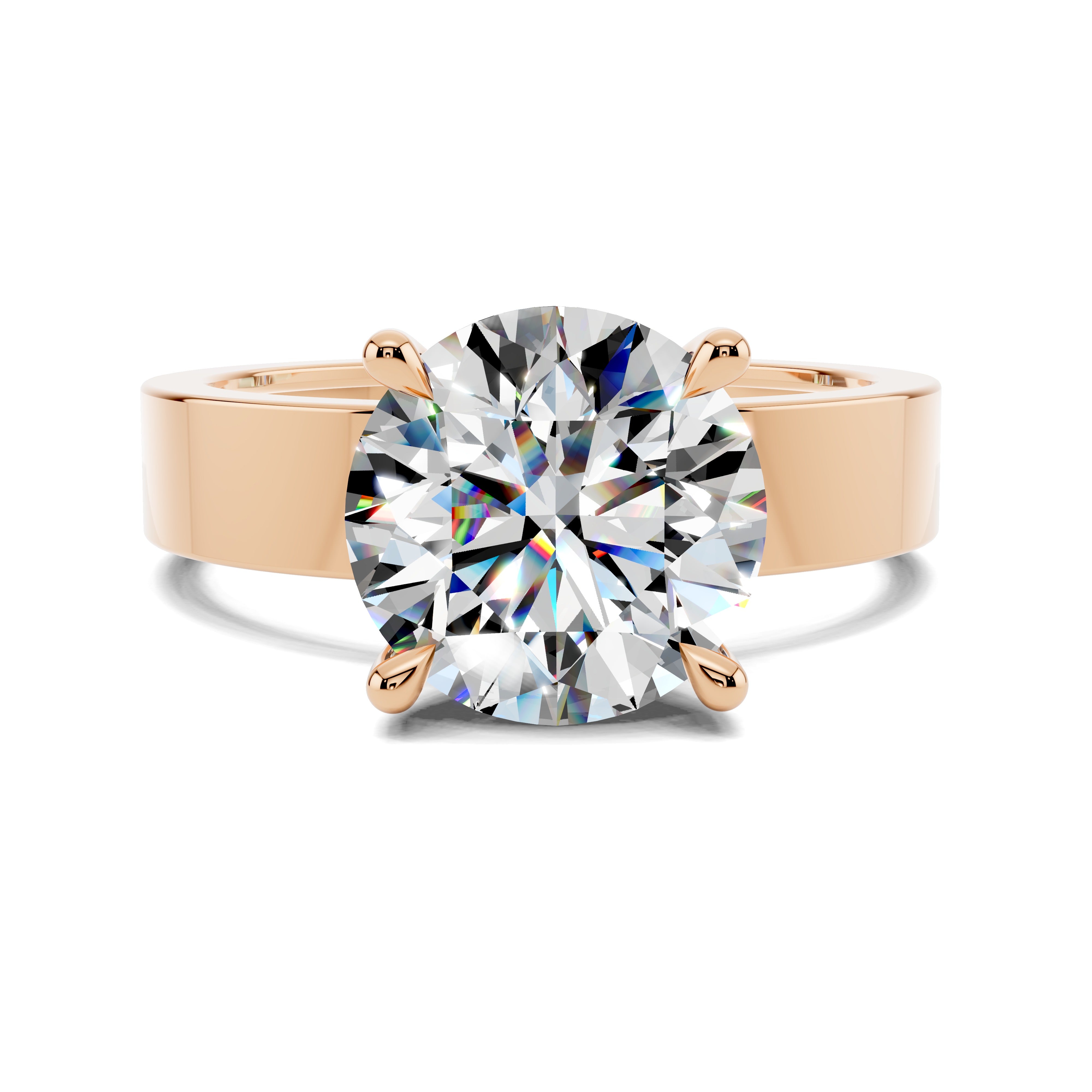 The Aurelia Round Solitaire Ring