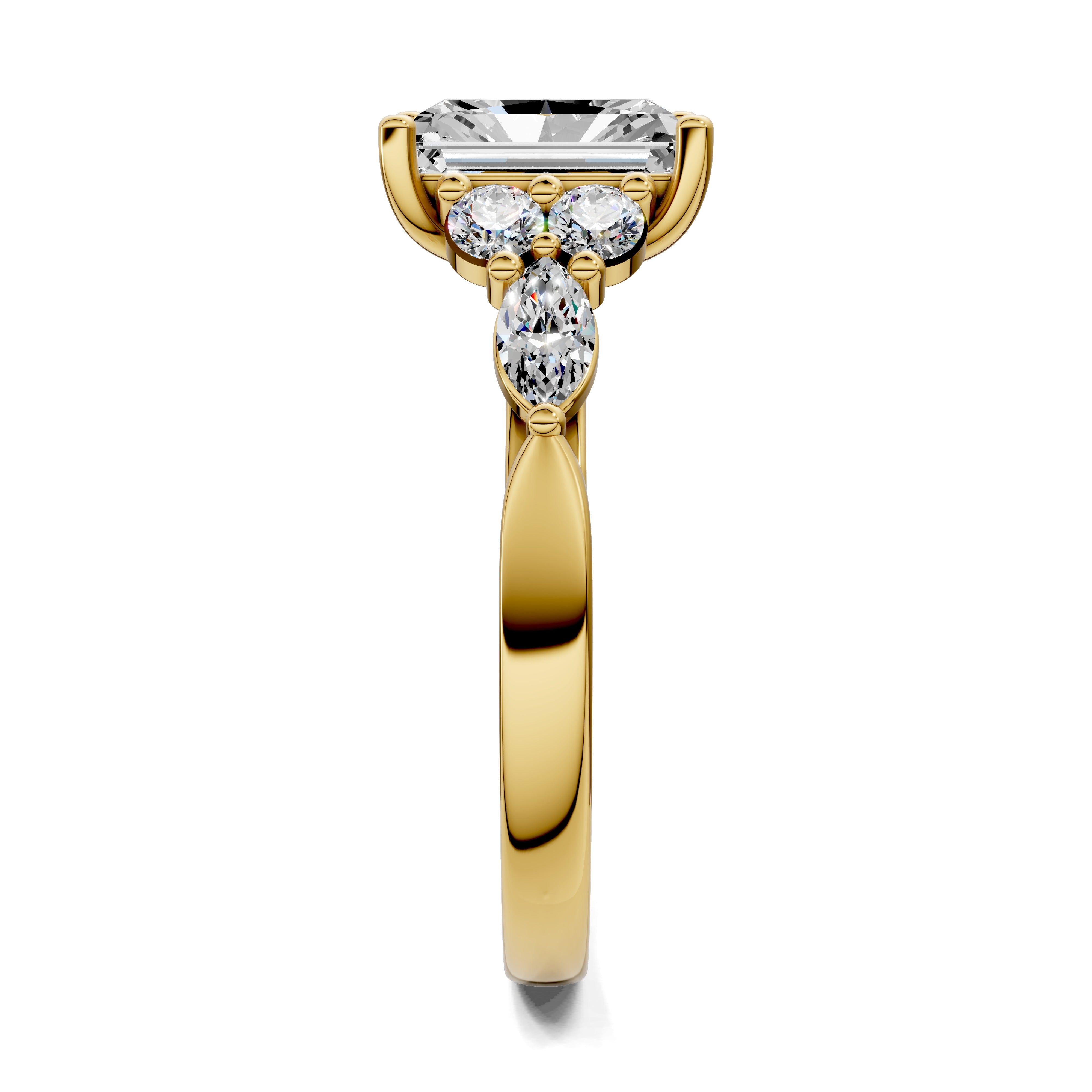 Lunara Cluster Ring