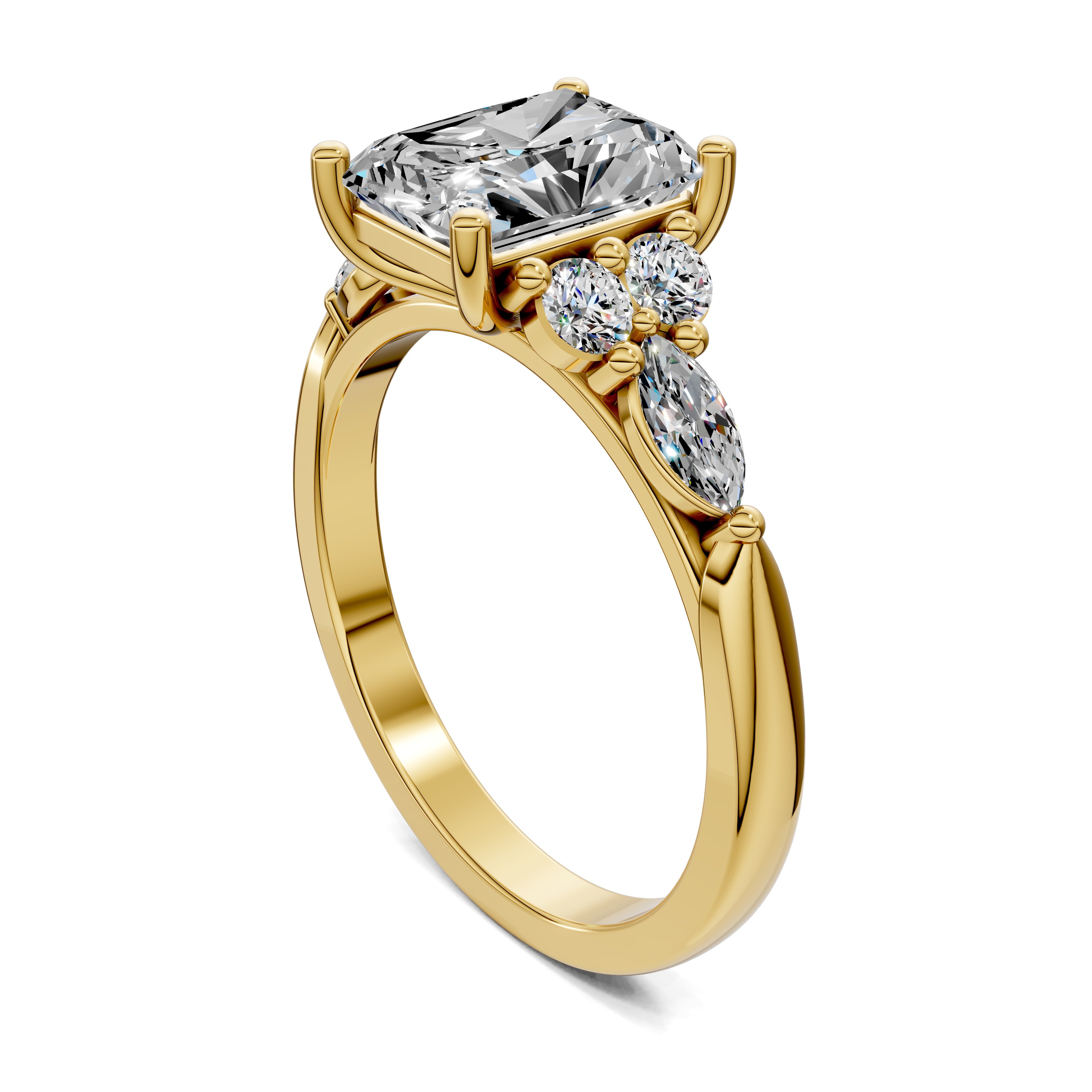 Lunara Cluster Ring