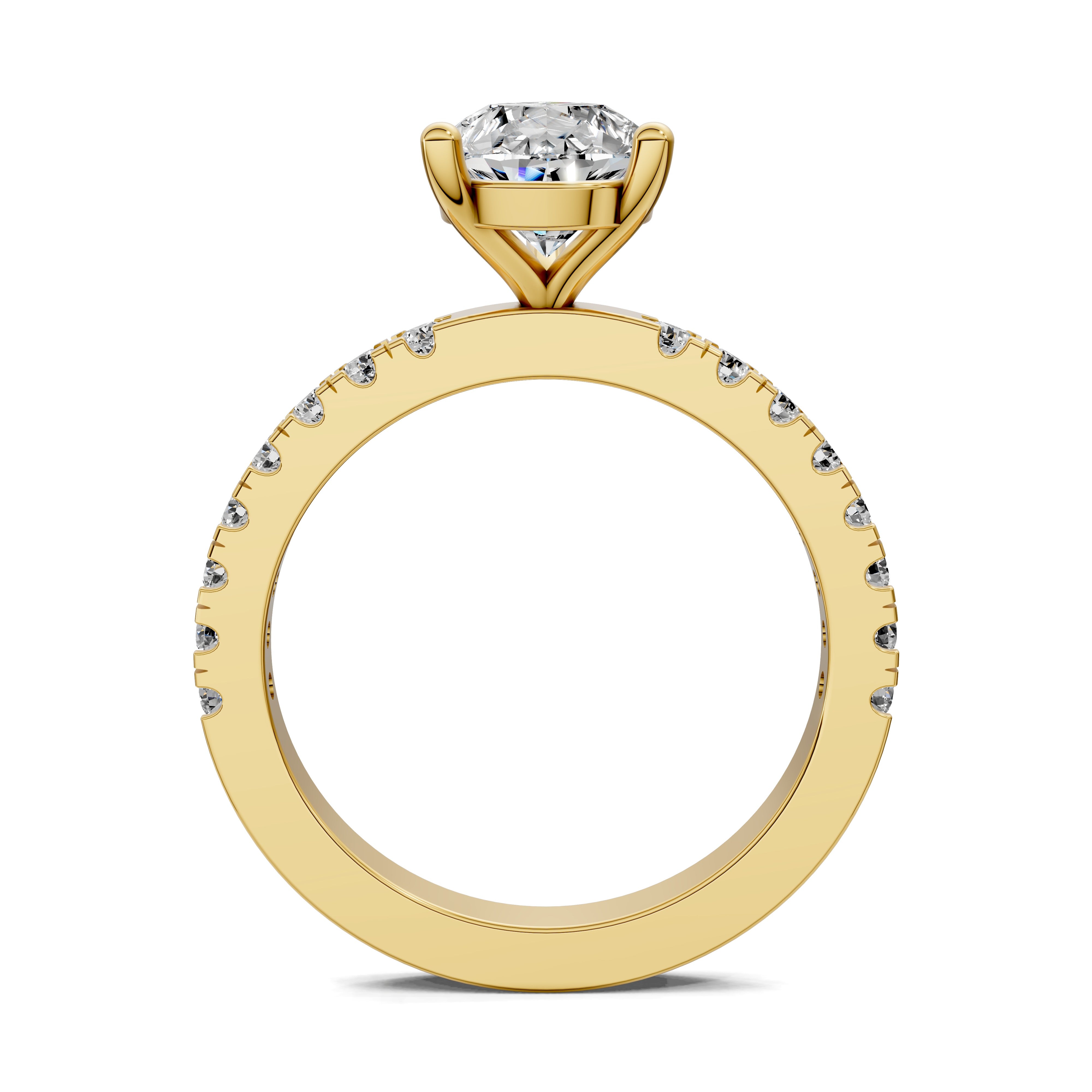 Selene Semi Pavé Ring