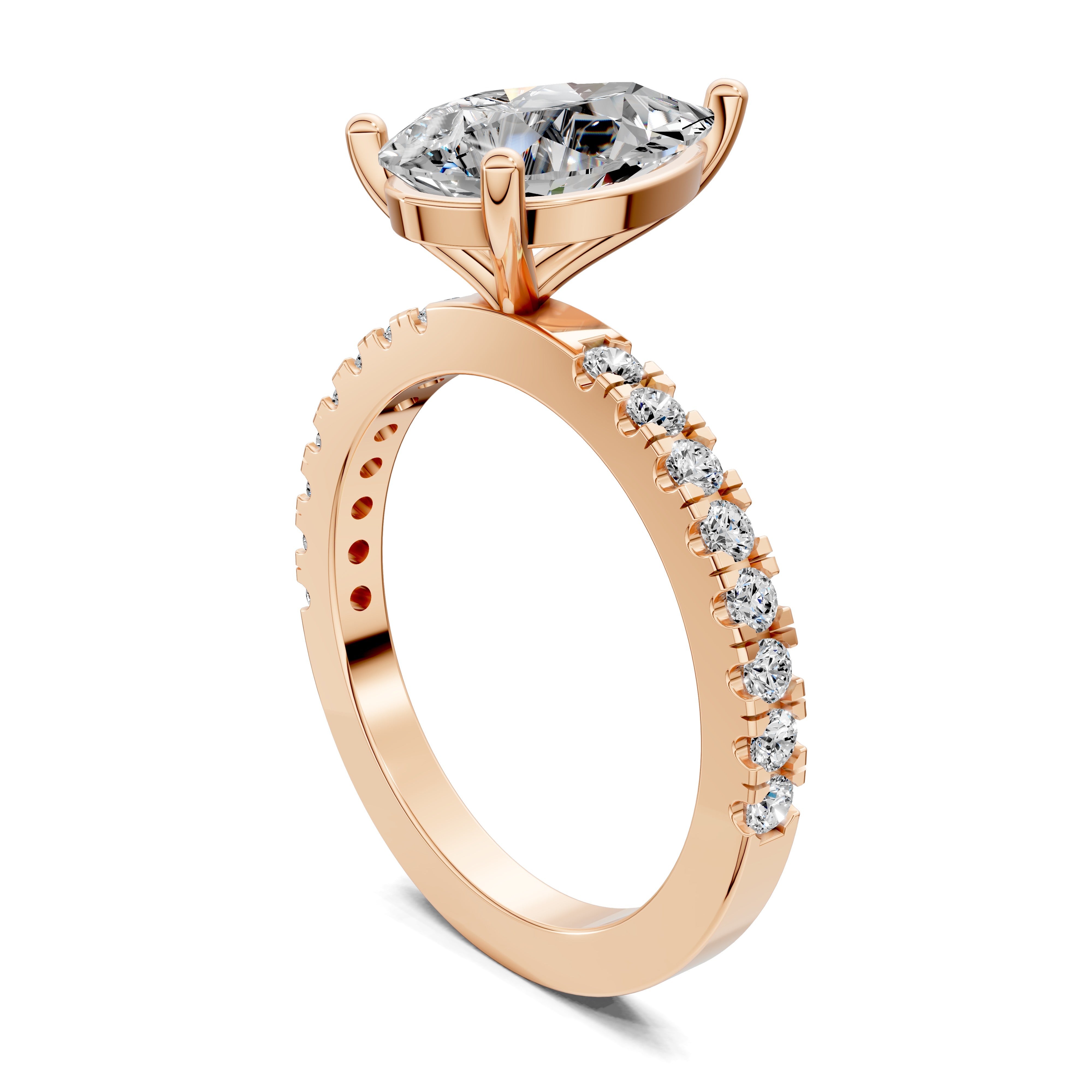 Selene Semi Pavé Ring