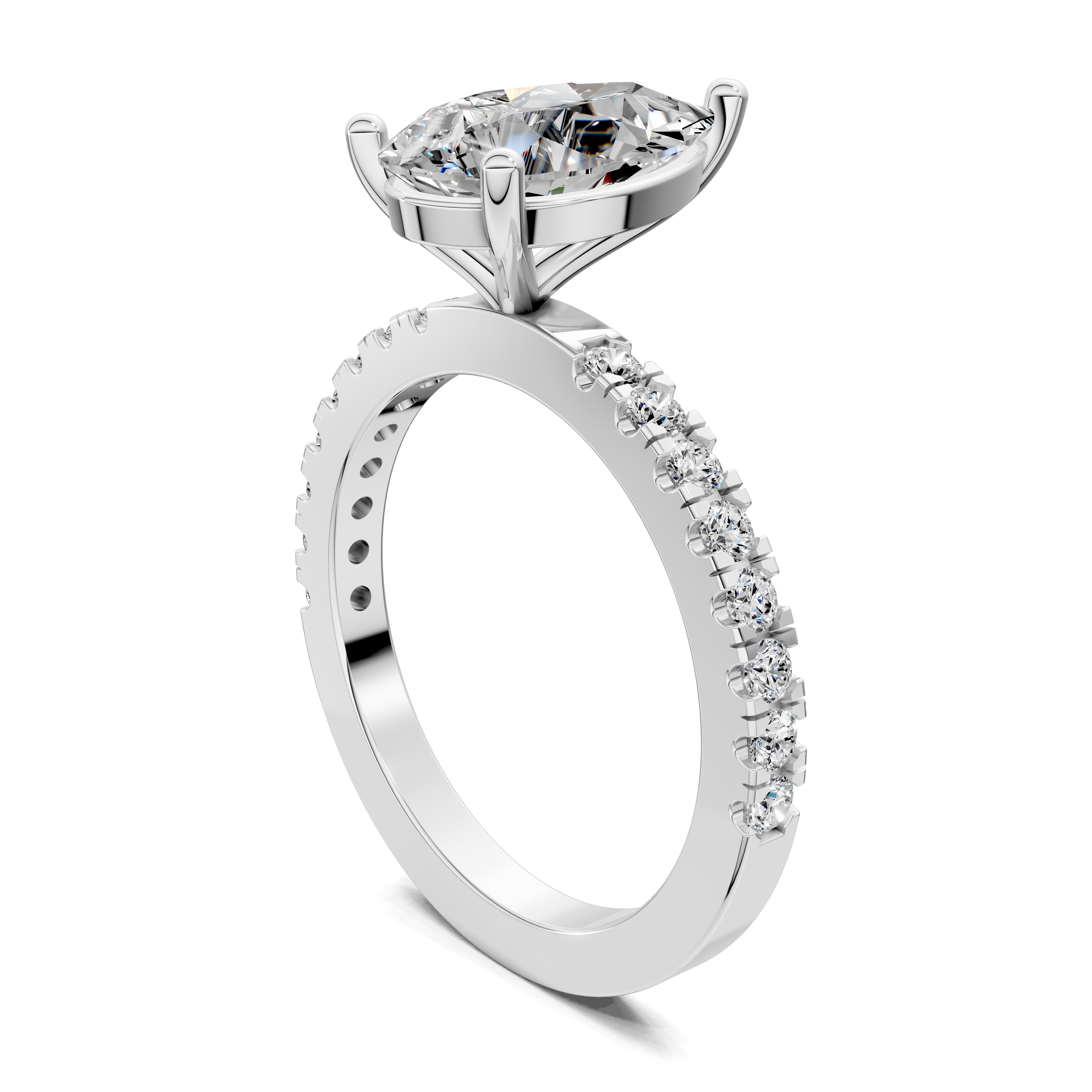 Selene Semi Pavé Ring