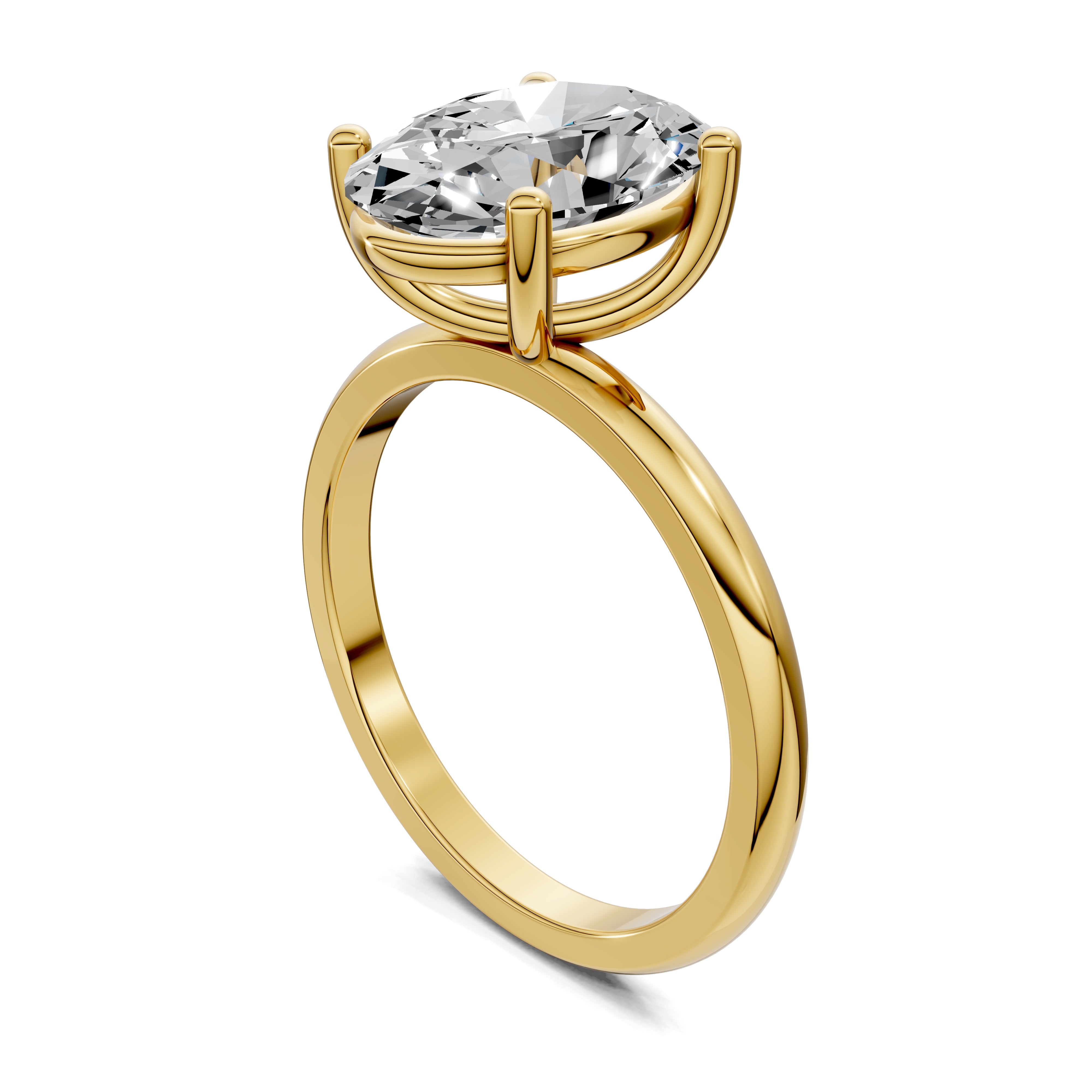 Zara Classic Solitaire Ring