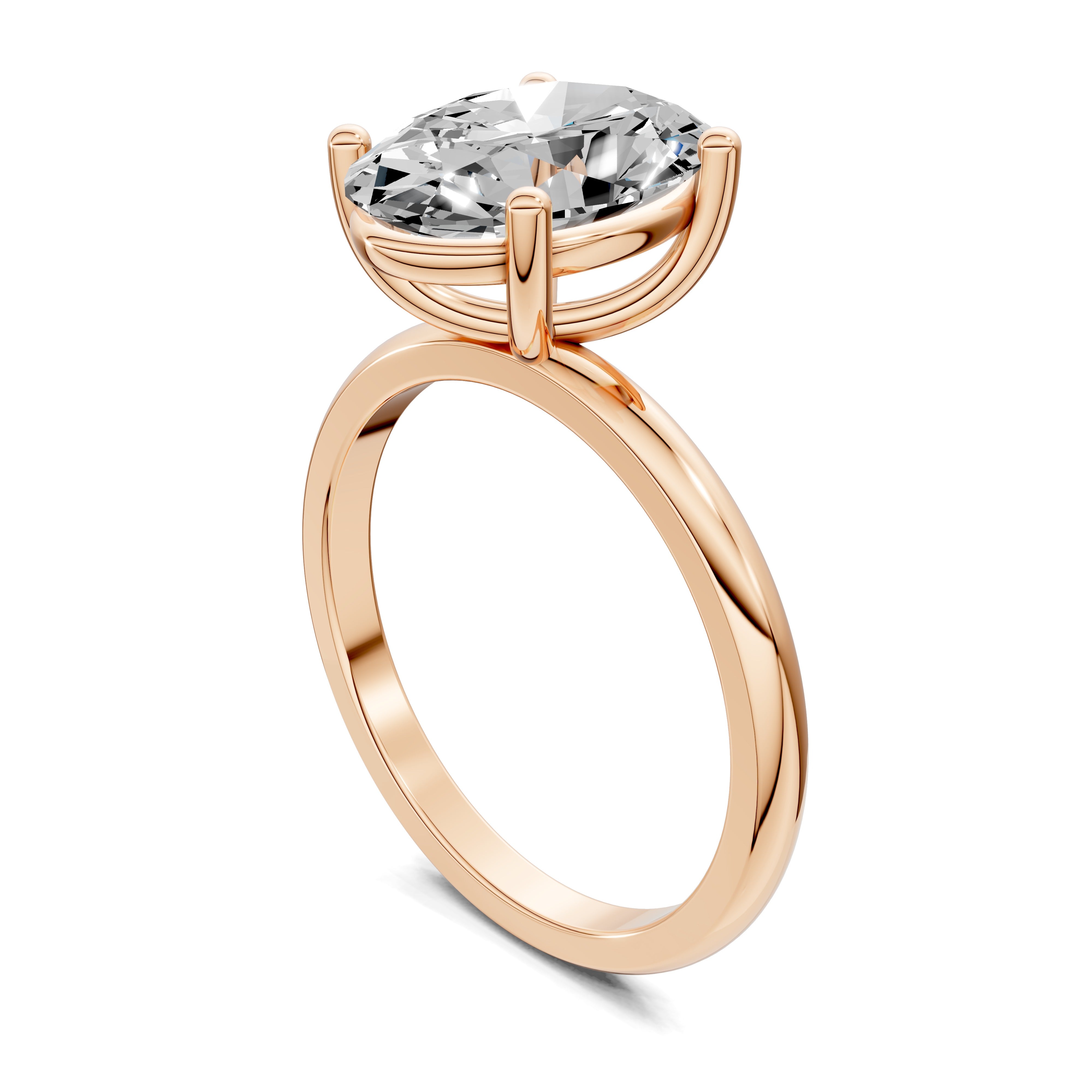 Zara Classic Solitaire Ring