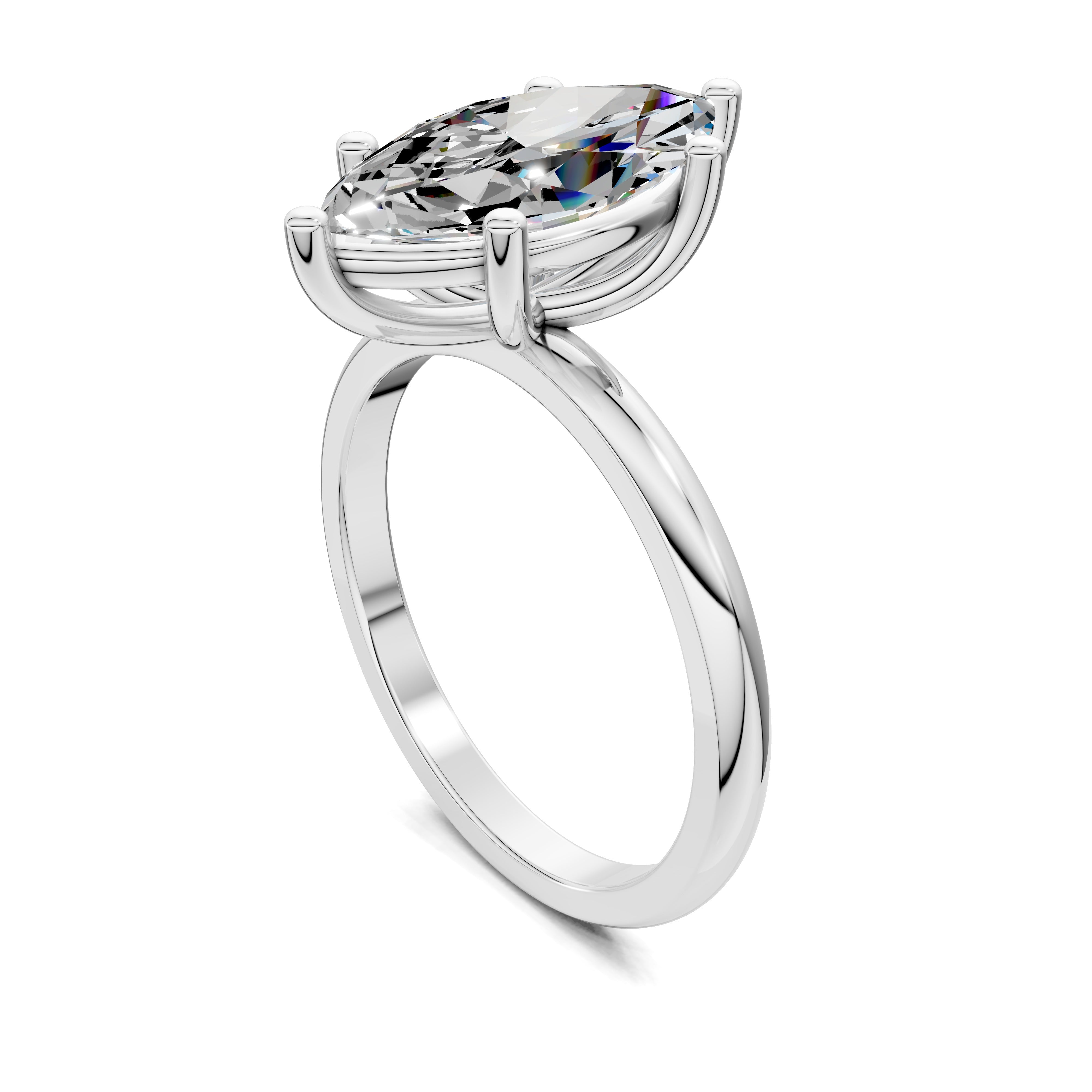 Aura Classic Solitaire Ring