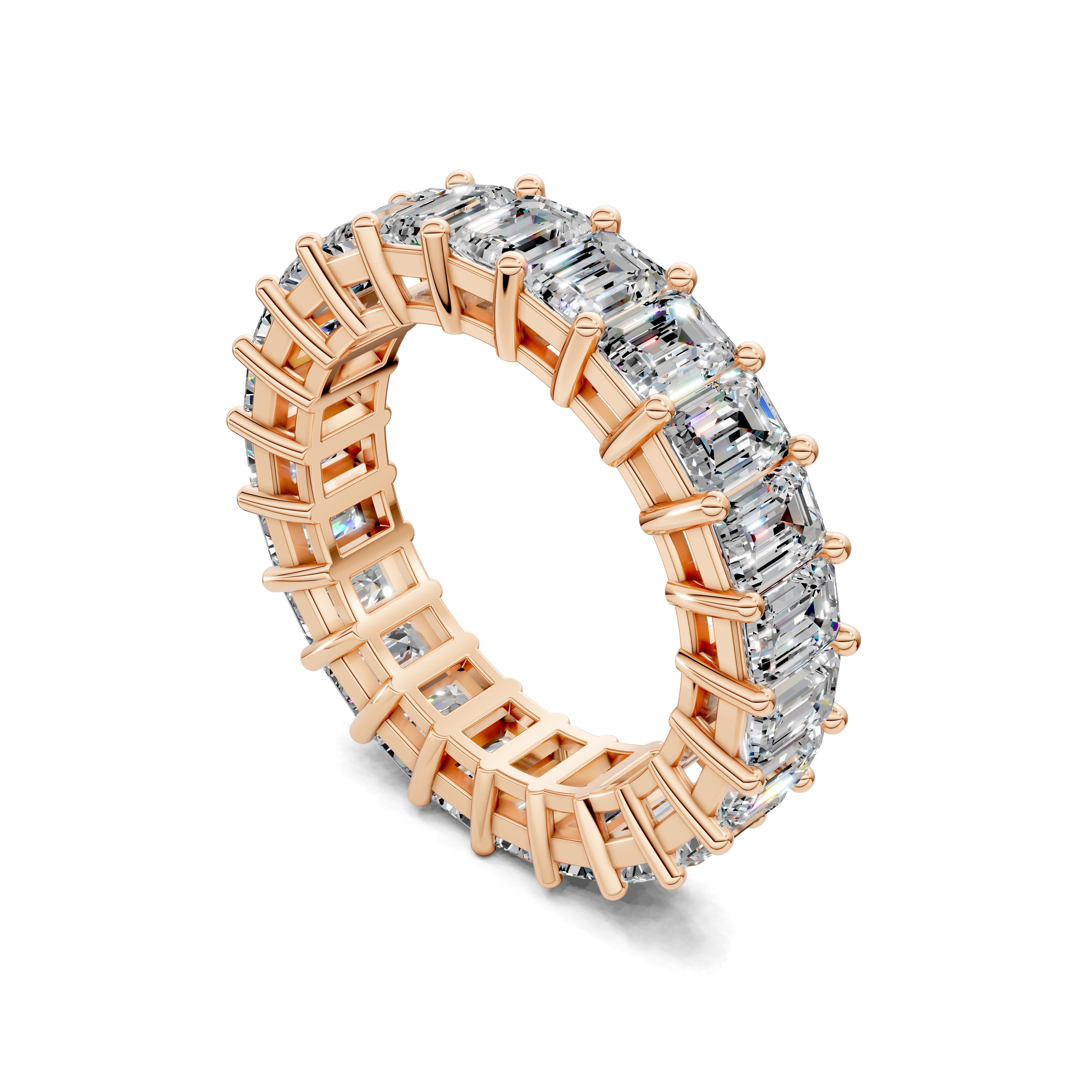 Astor Emerald Eternity Band