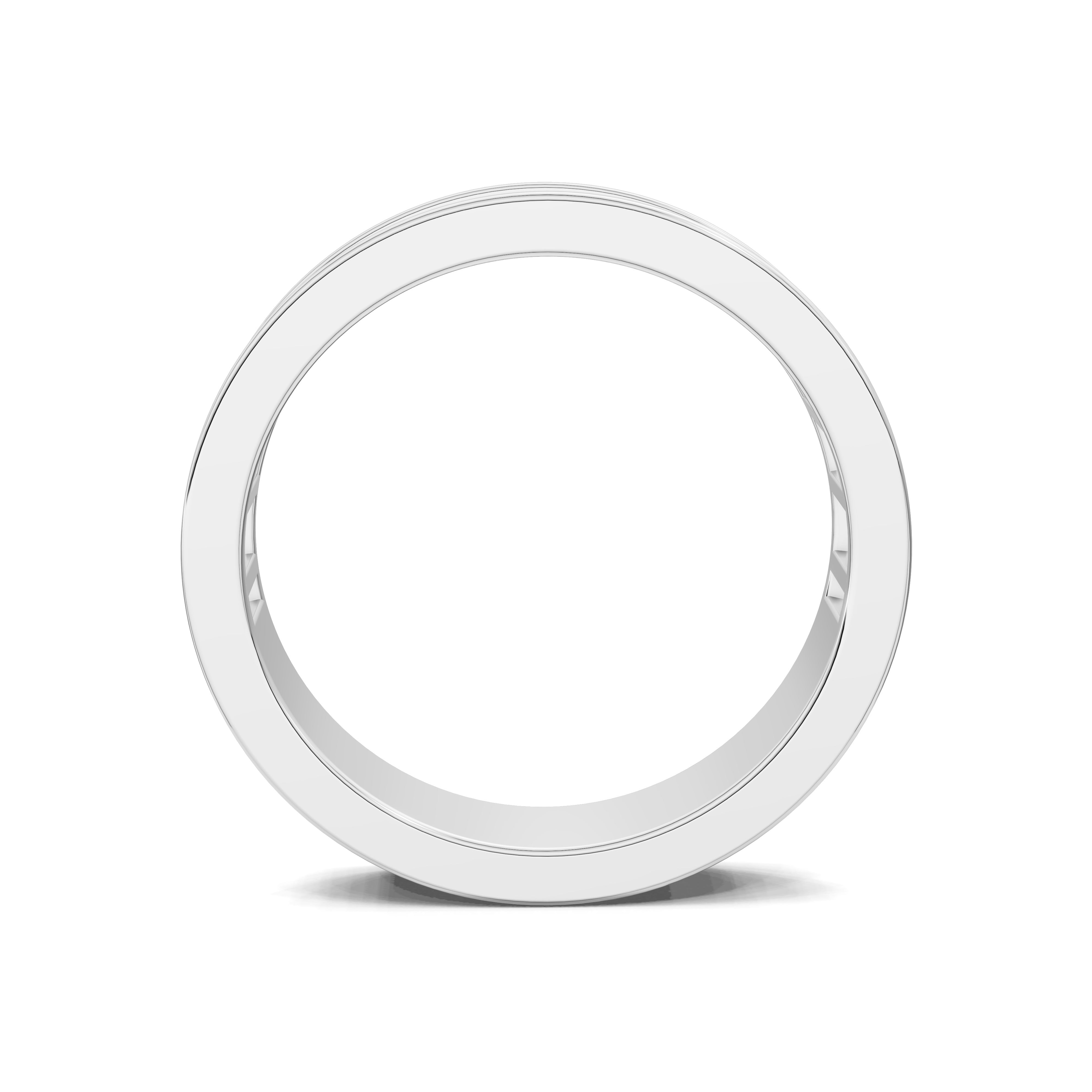 Iris Channel-Set Baguette Band