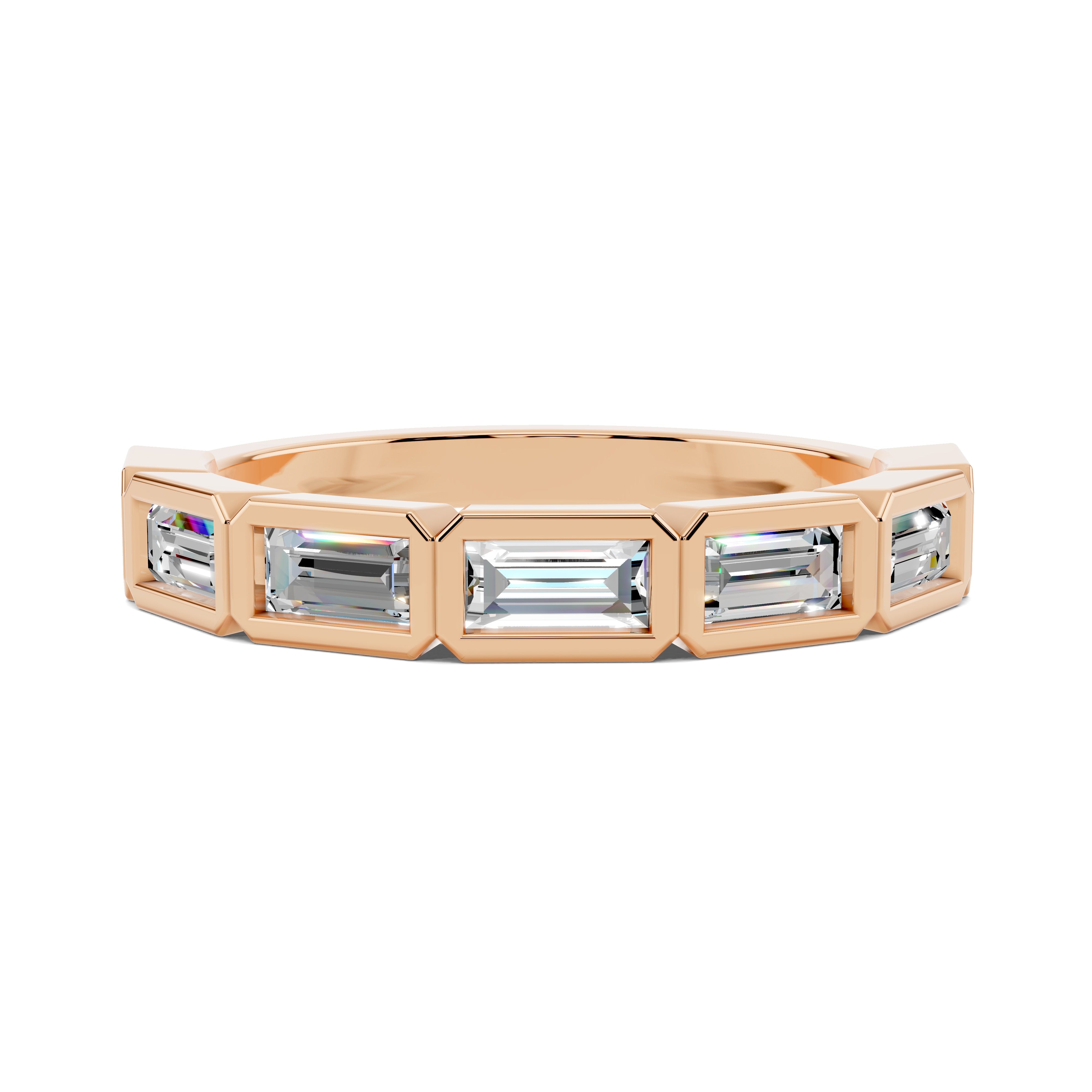 Aria Bezel Baguette Band