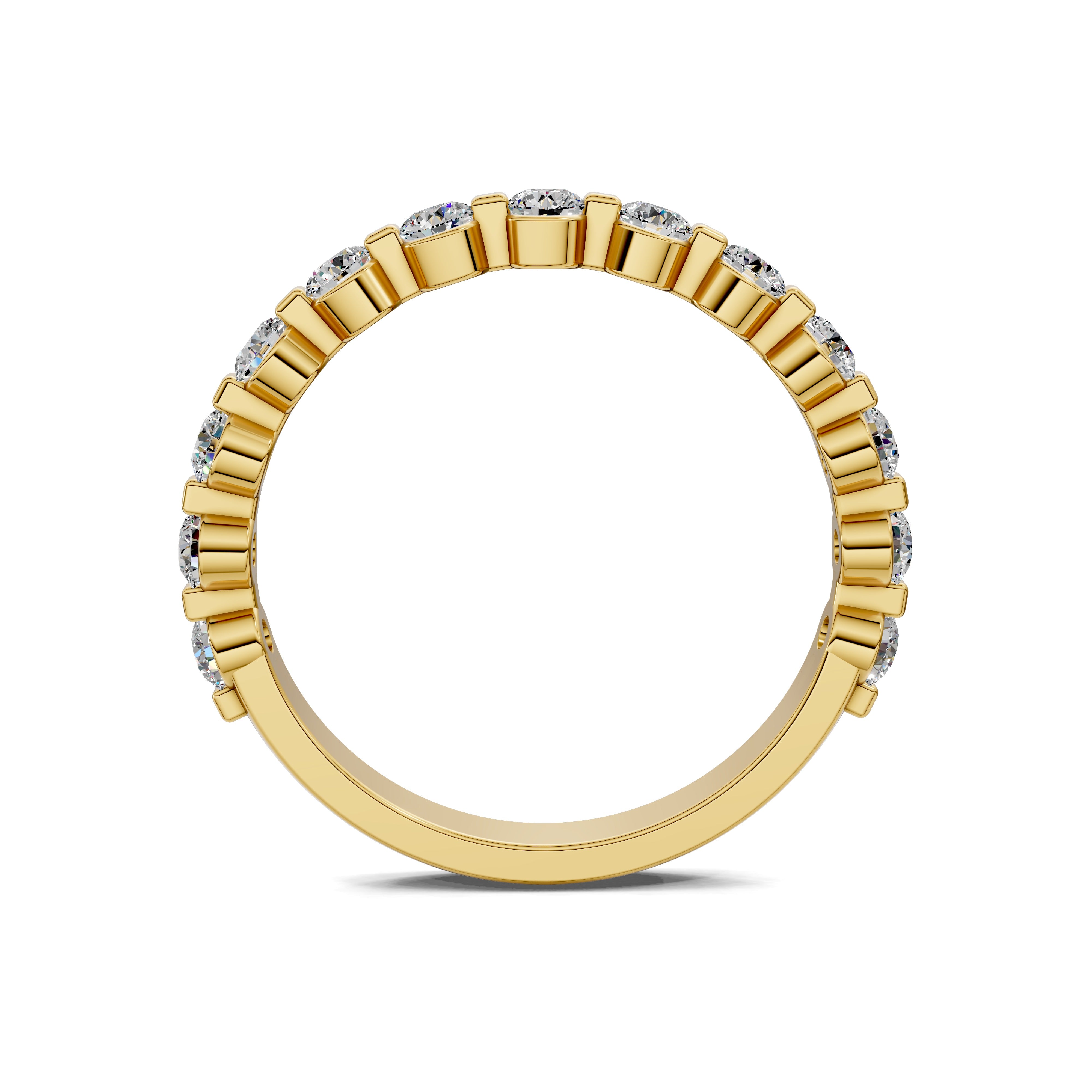 Liora Tension-Set Round Band