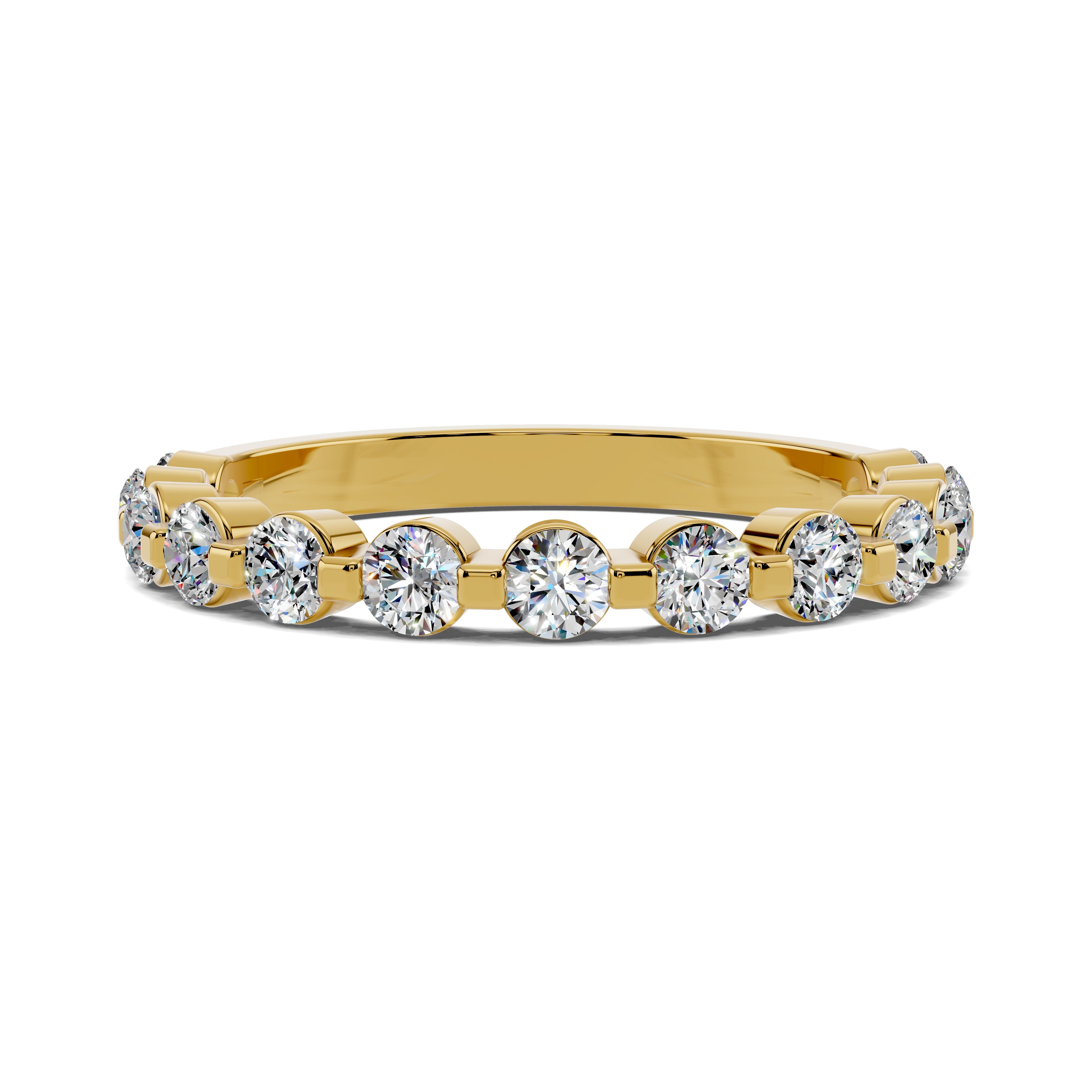 Liora Tension-Set Round Band