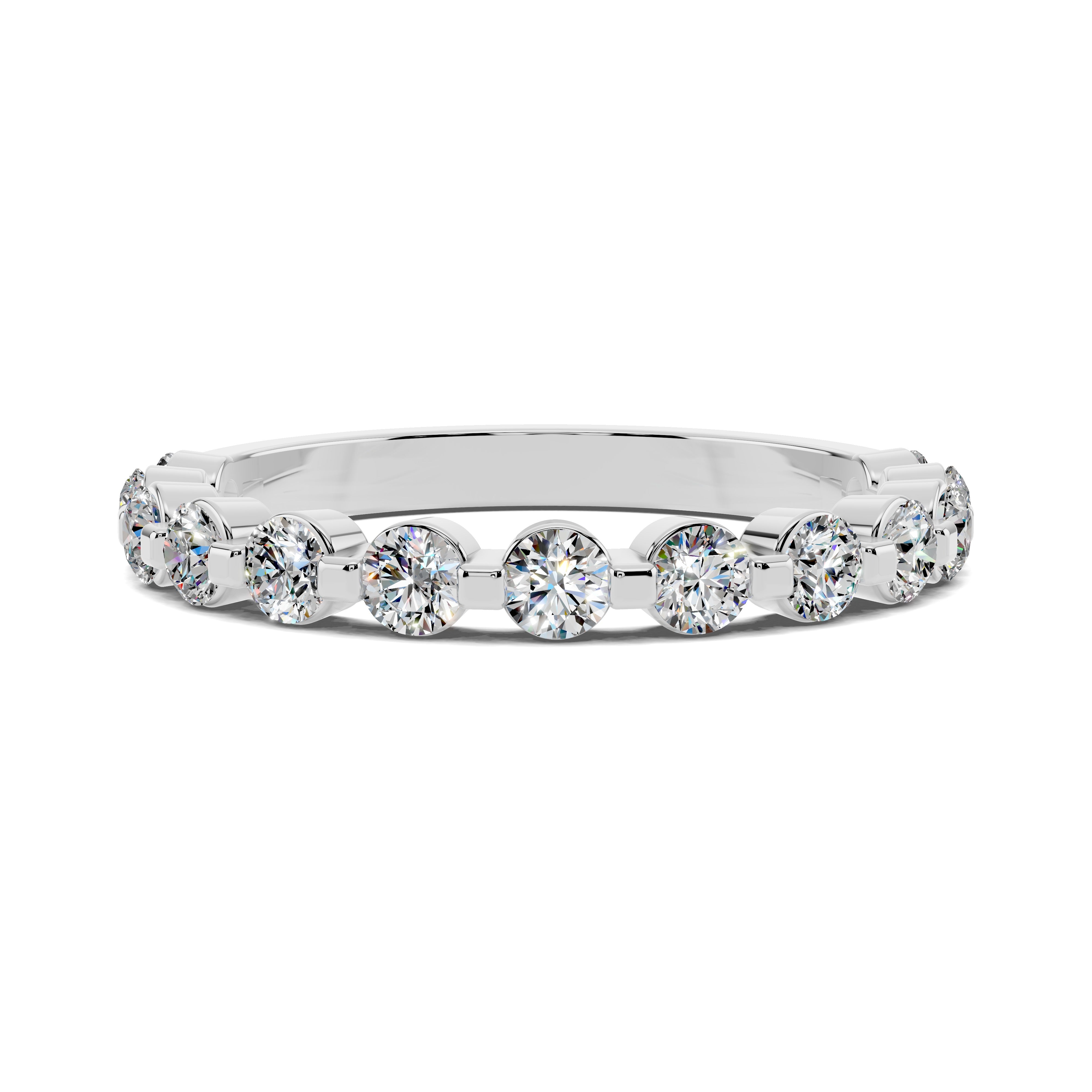 Liora Tension-Set Round Band