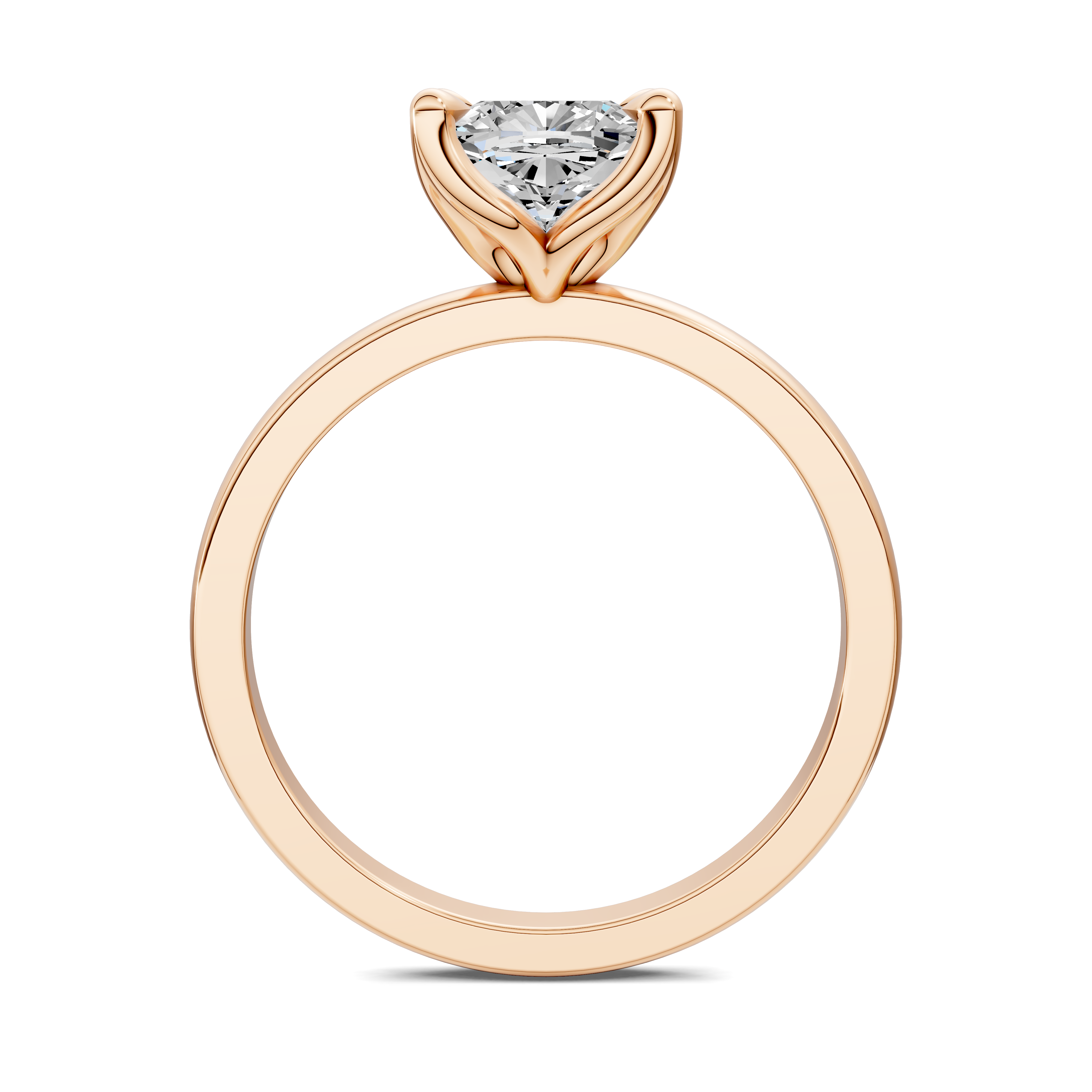 Aris Tulip Basket Solitaire Ring
