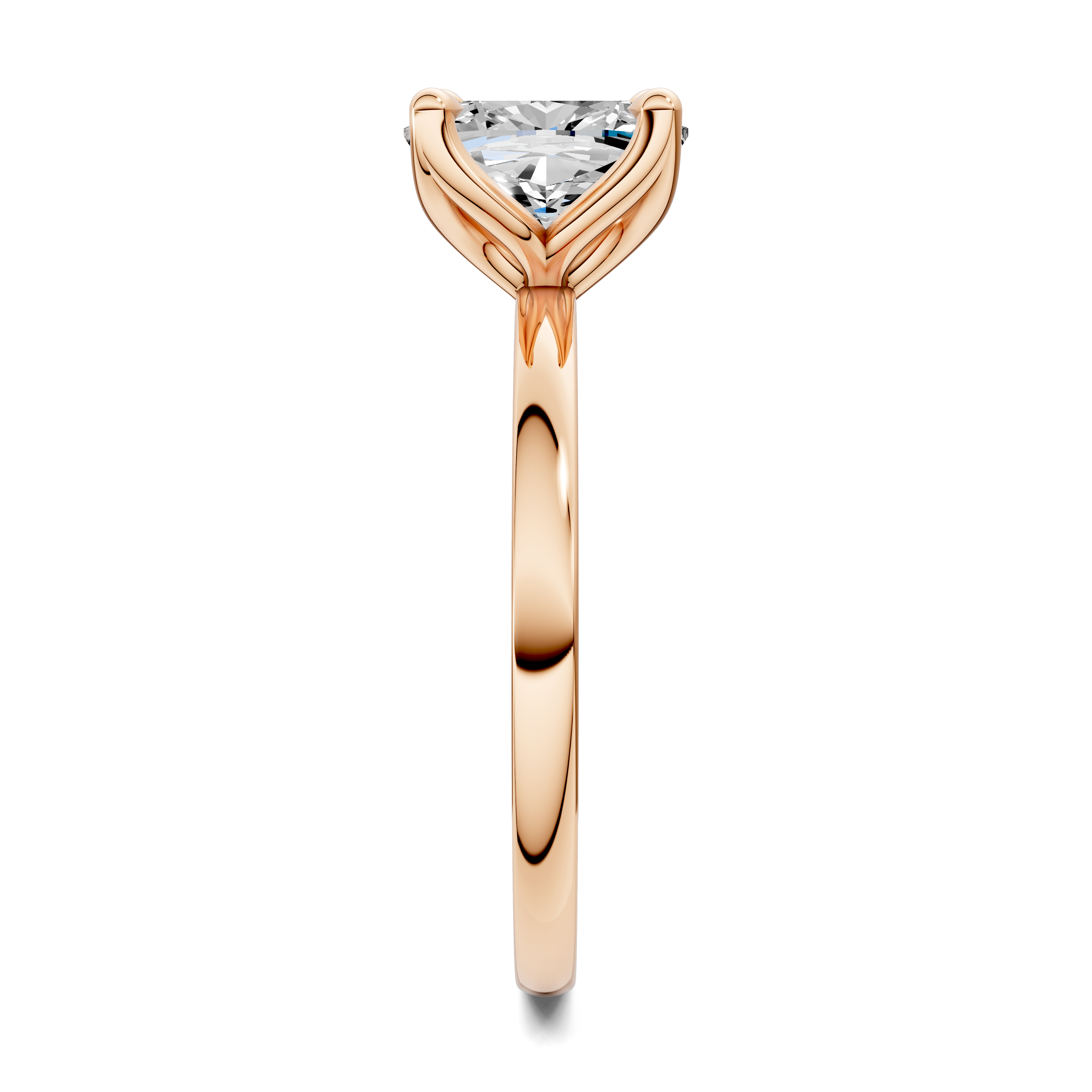 Aris Tulip Basket Solitaire Ring