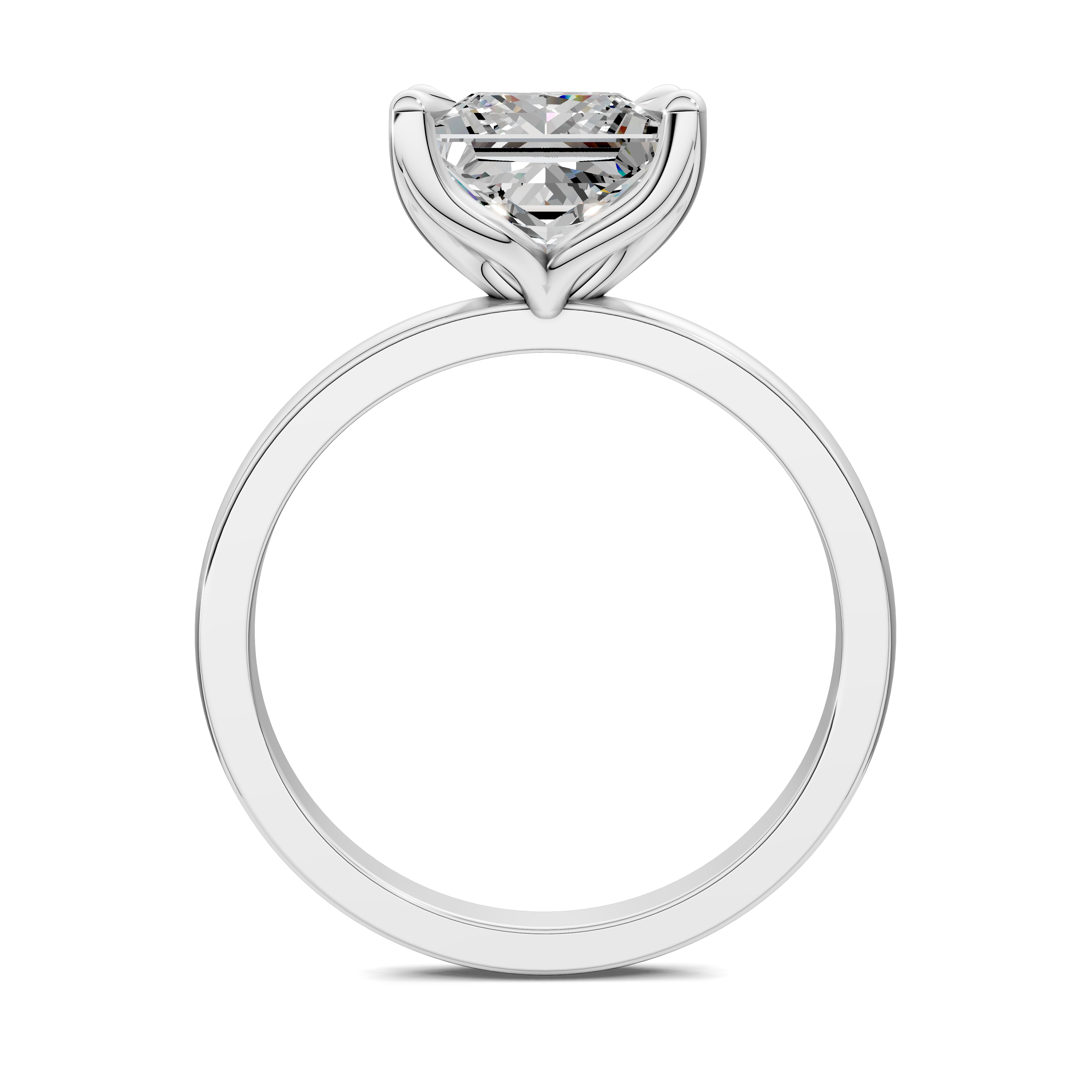 Aris Tulip Basket Solitaire Ring