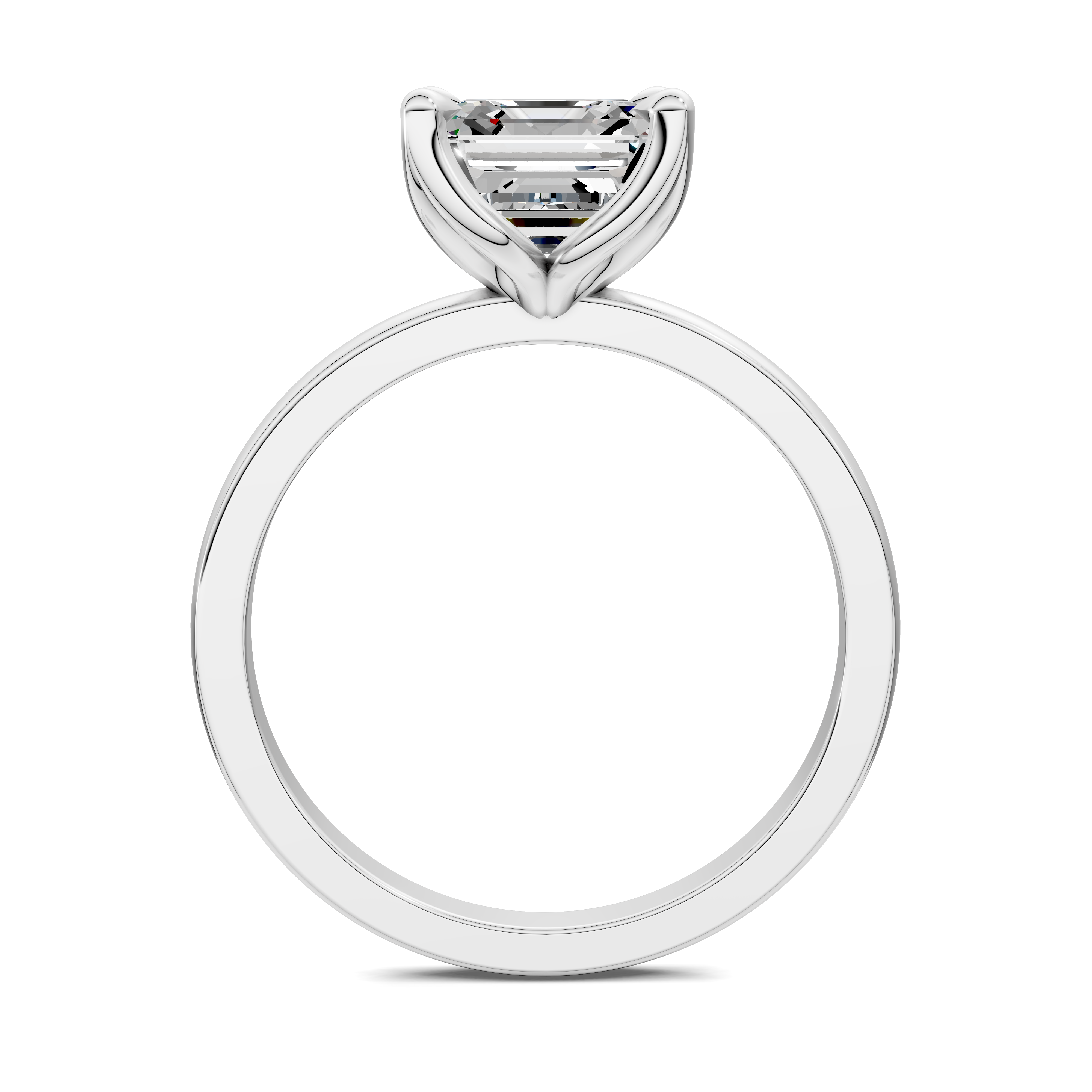Aris Tulip Basket Solitaire Ring