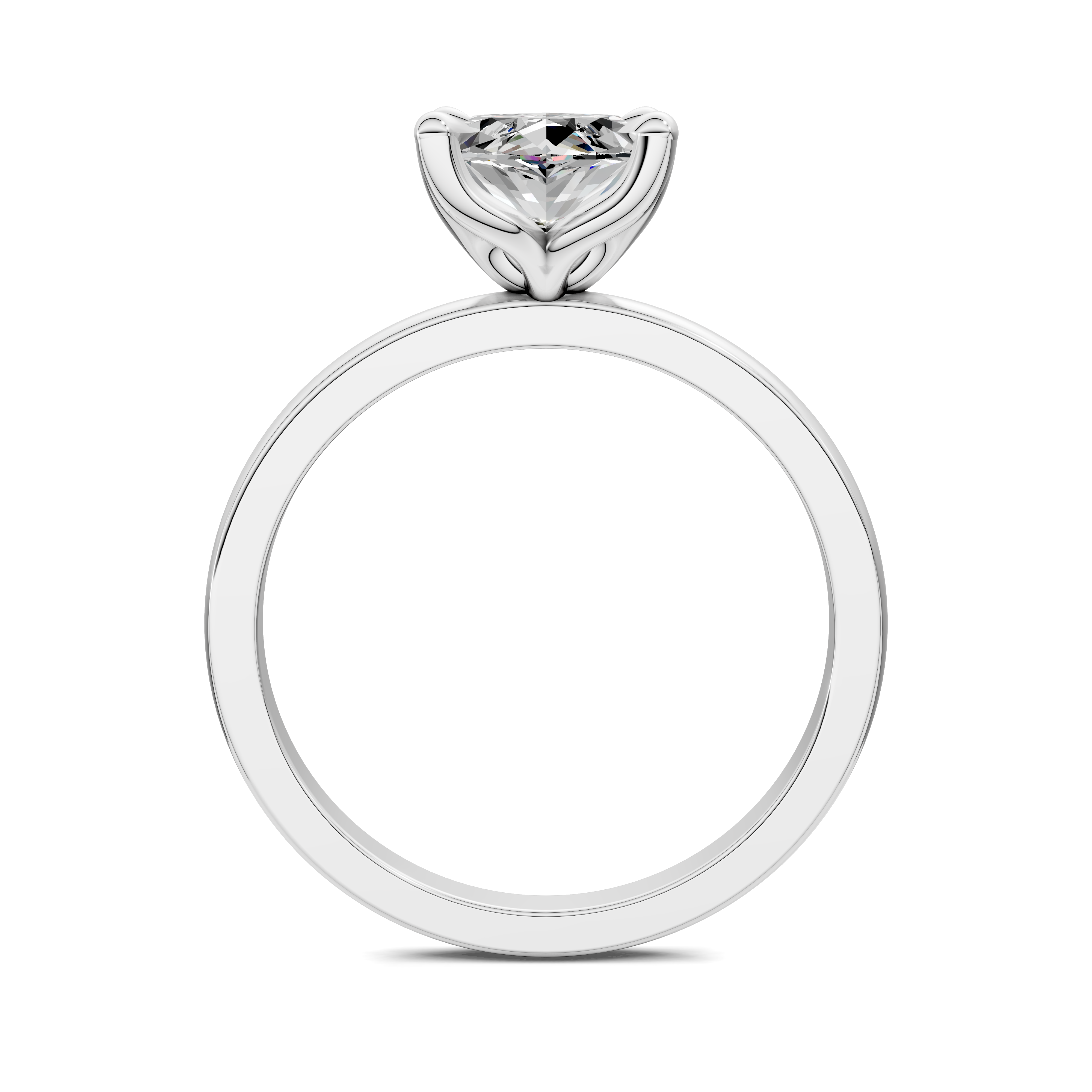 Aris Tulip Basket Solitaire Ring