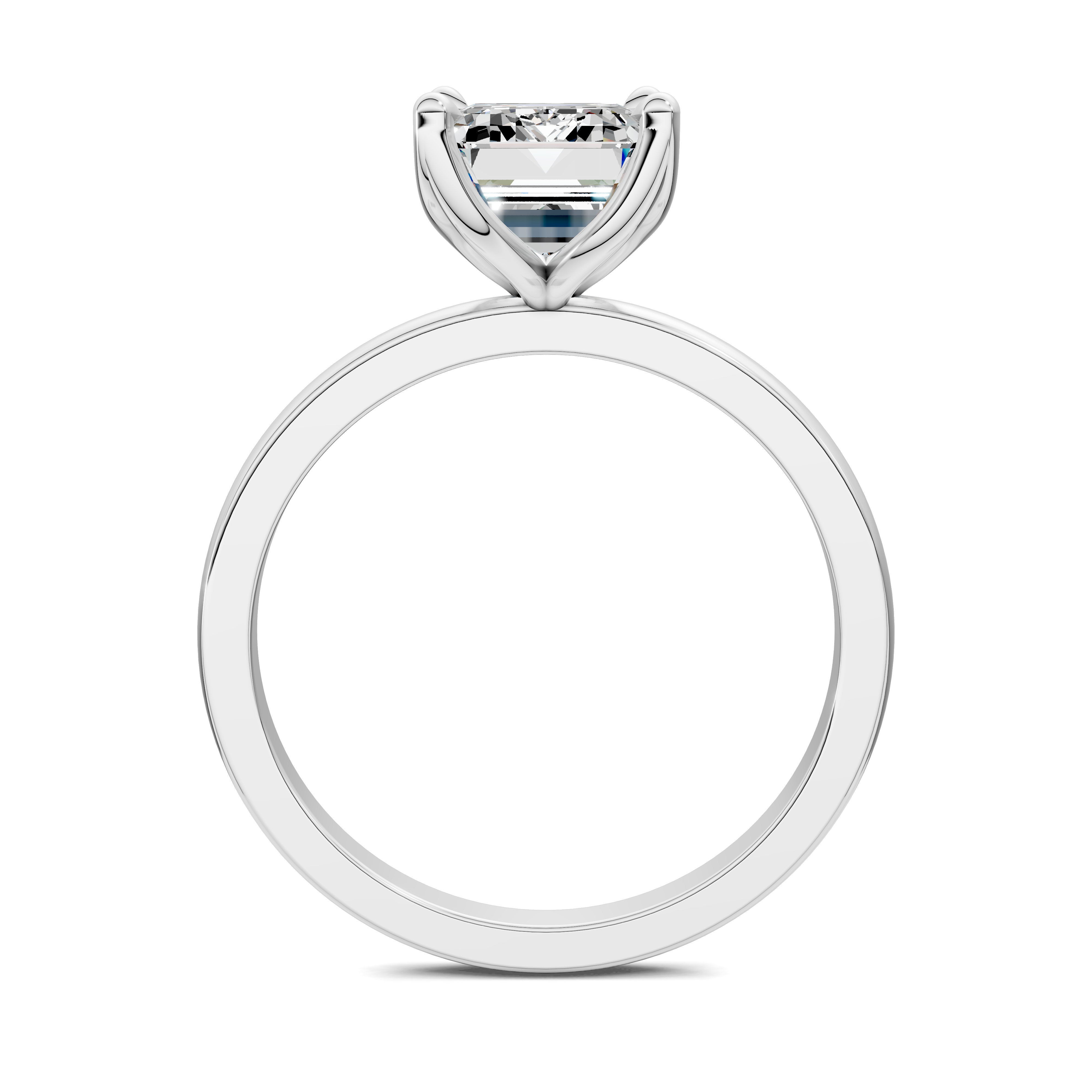 Aris Tulip Basket Solitaire Ring