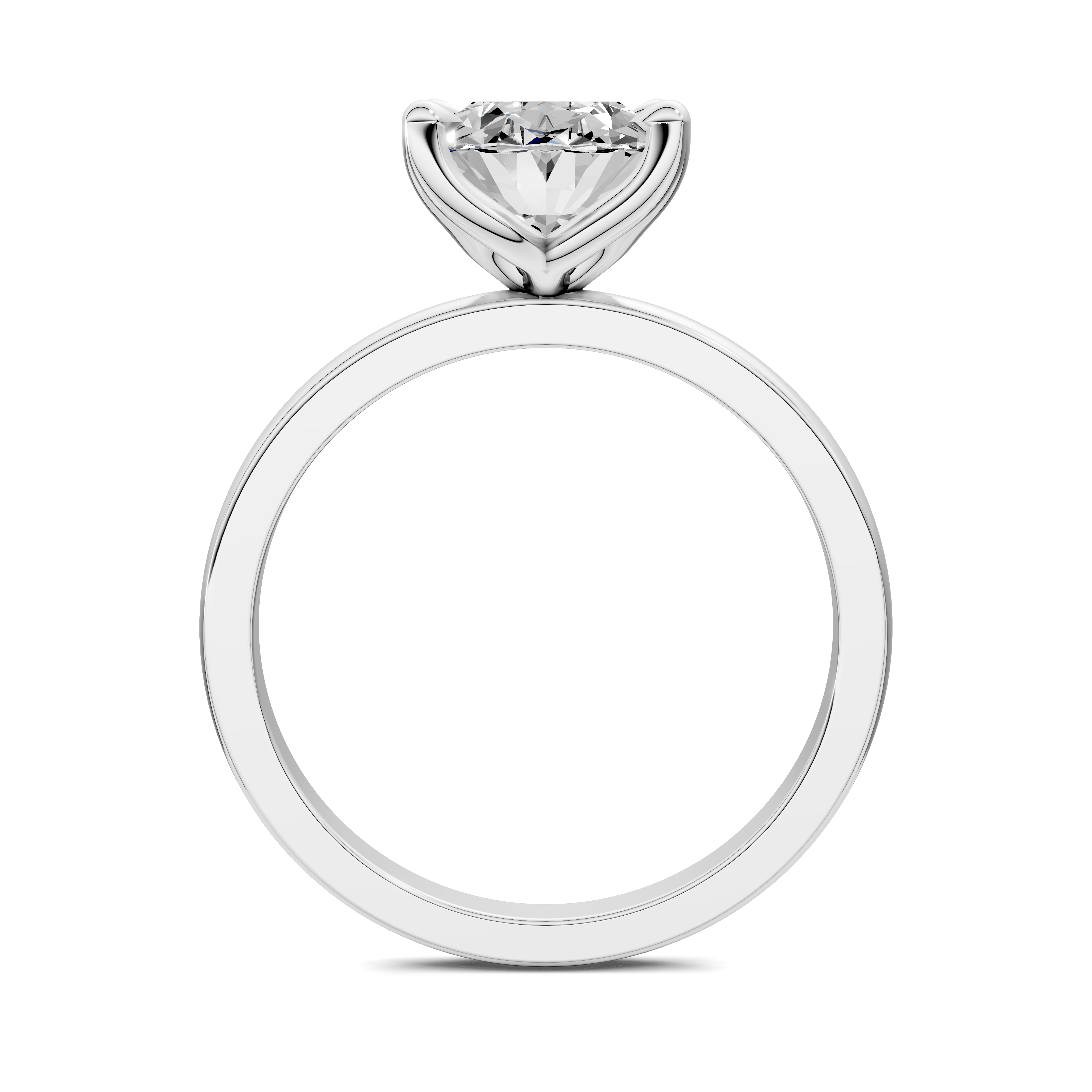 Aris Tulip Basket Solitaire Ring