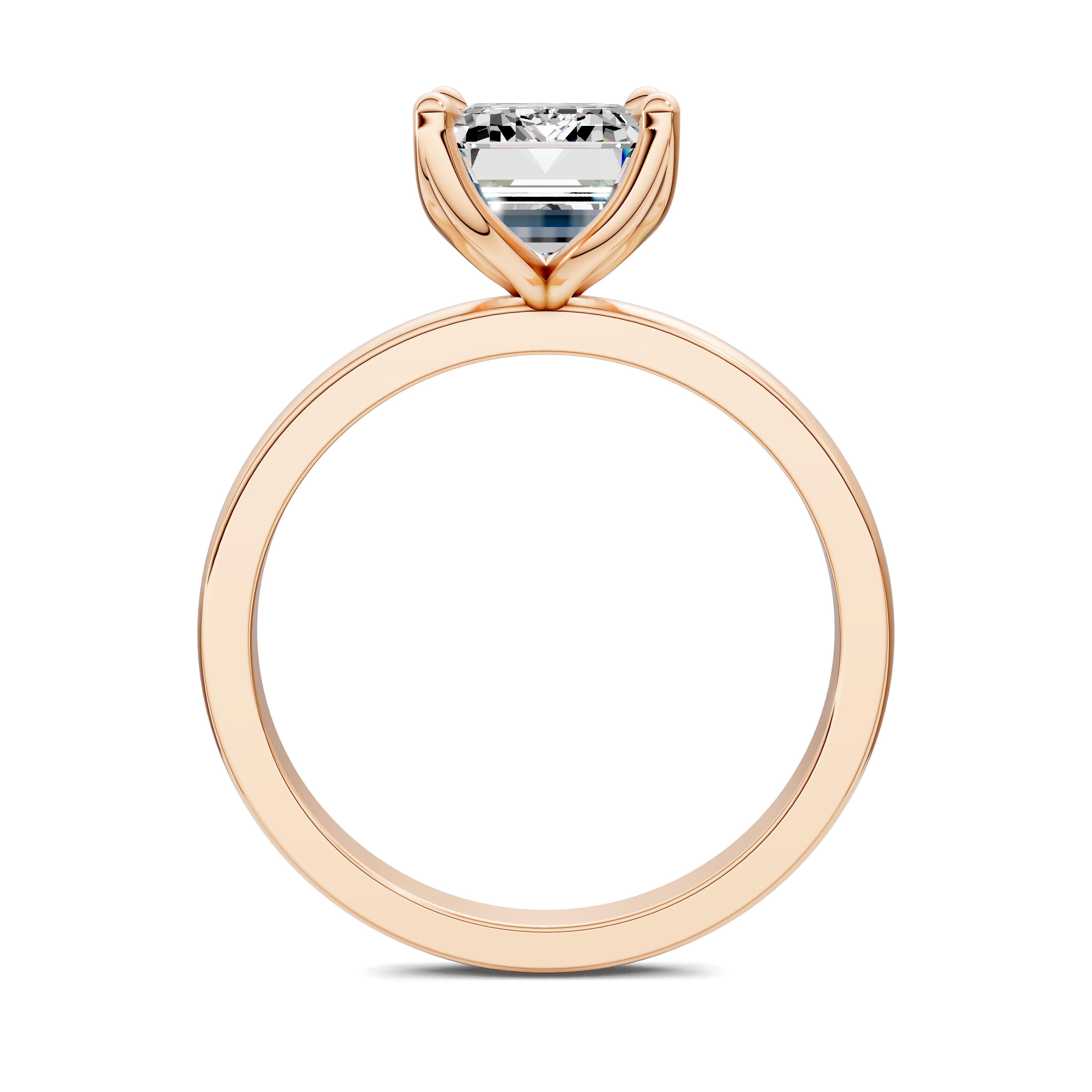 Aris Tulip Basket Solitaire Ring