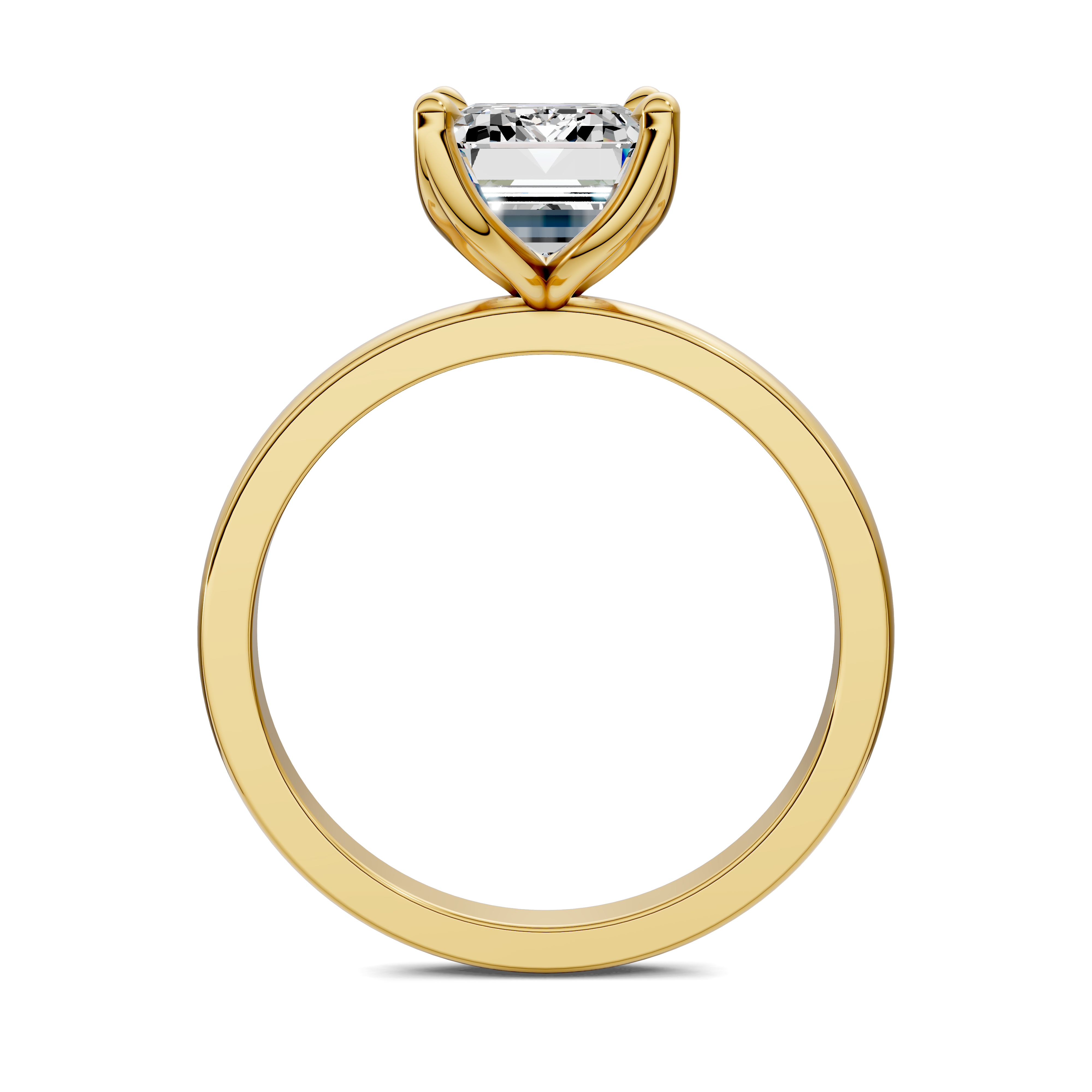 Aris Tulip Basket Solitaire Ring