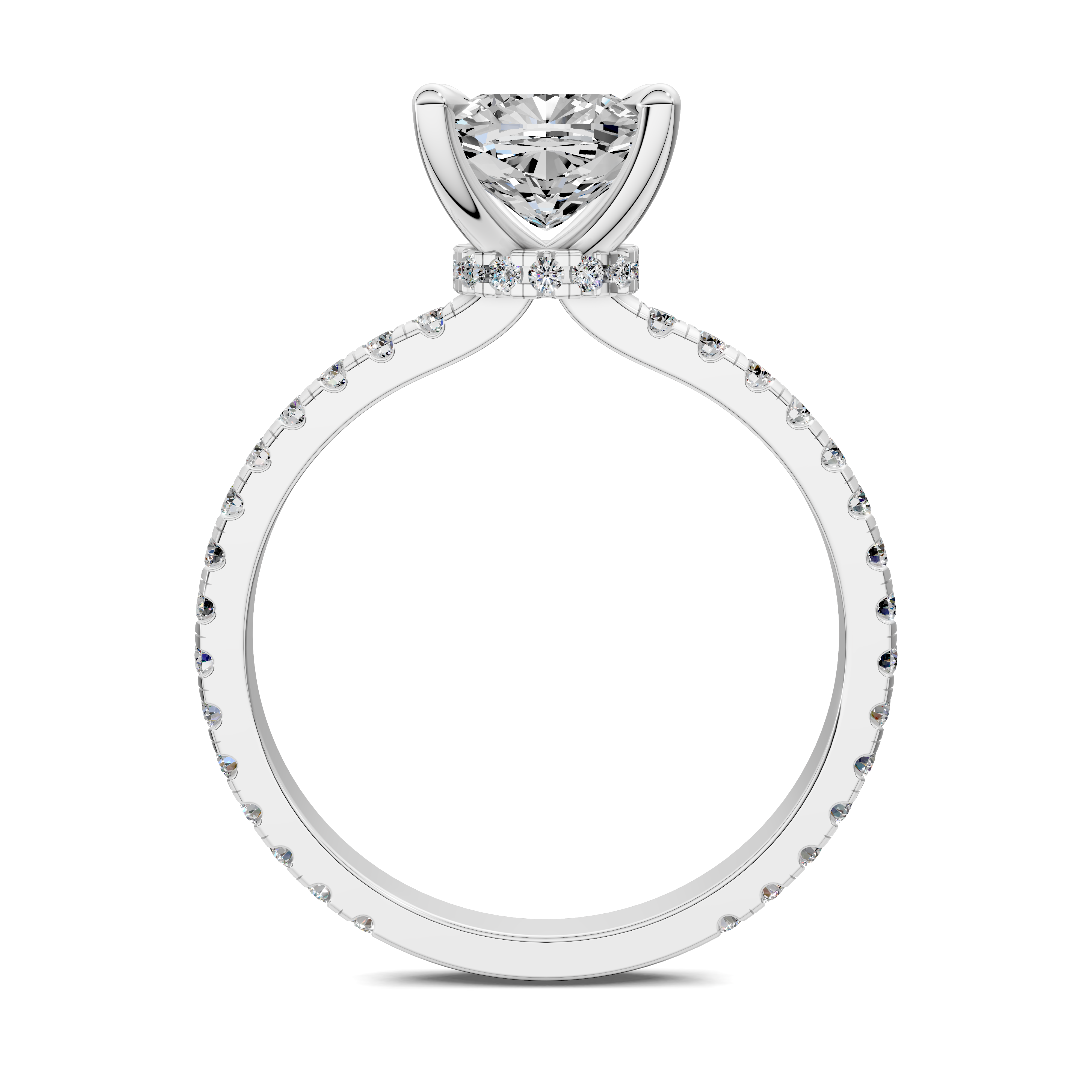 Rhea Secret Halo Ring