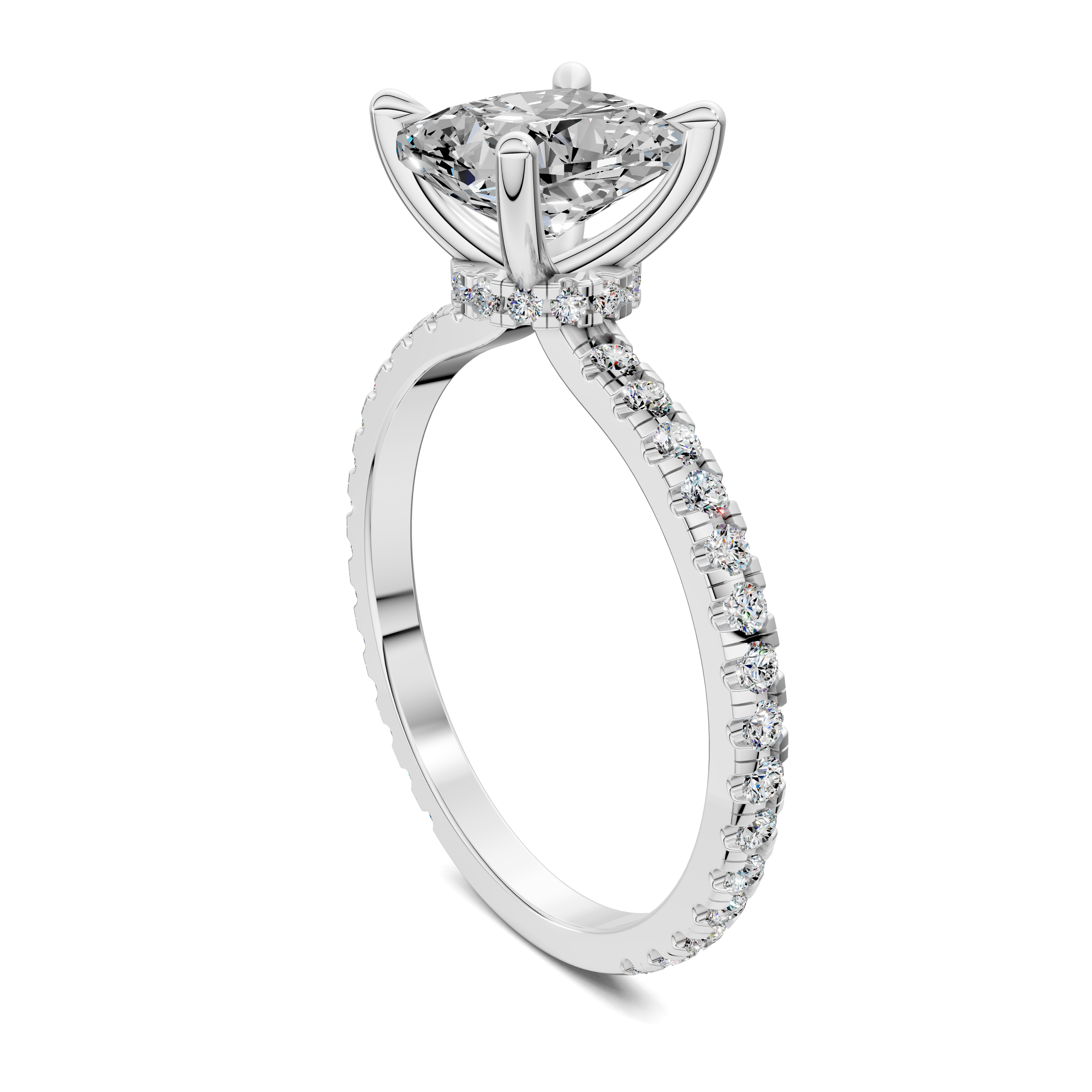 Rhea Secret Halo Ring