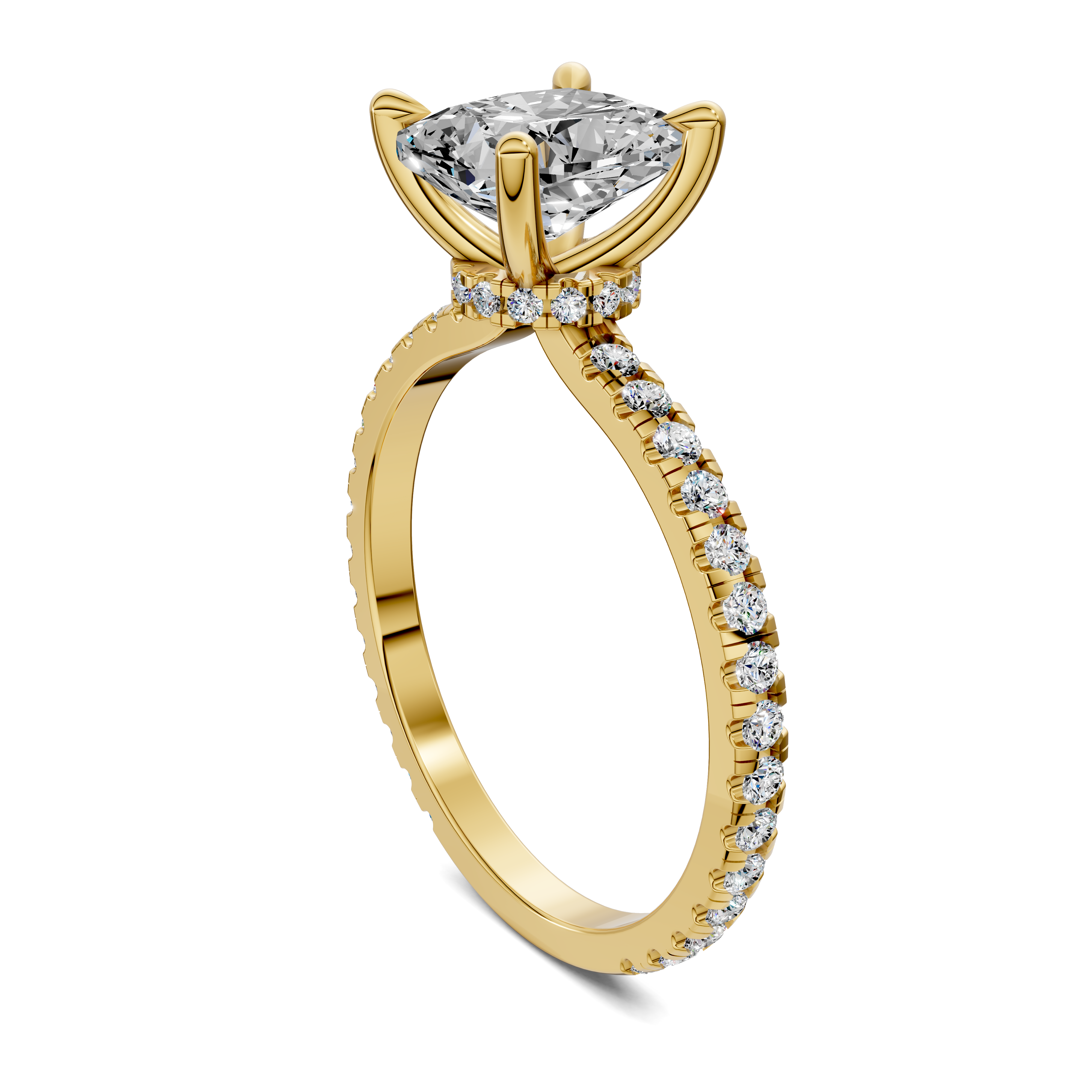 Rhea Secret Halo Ring