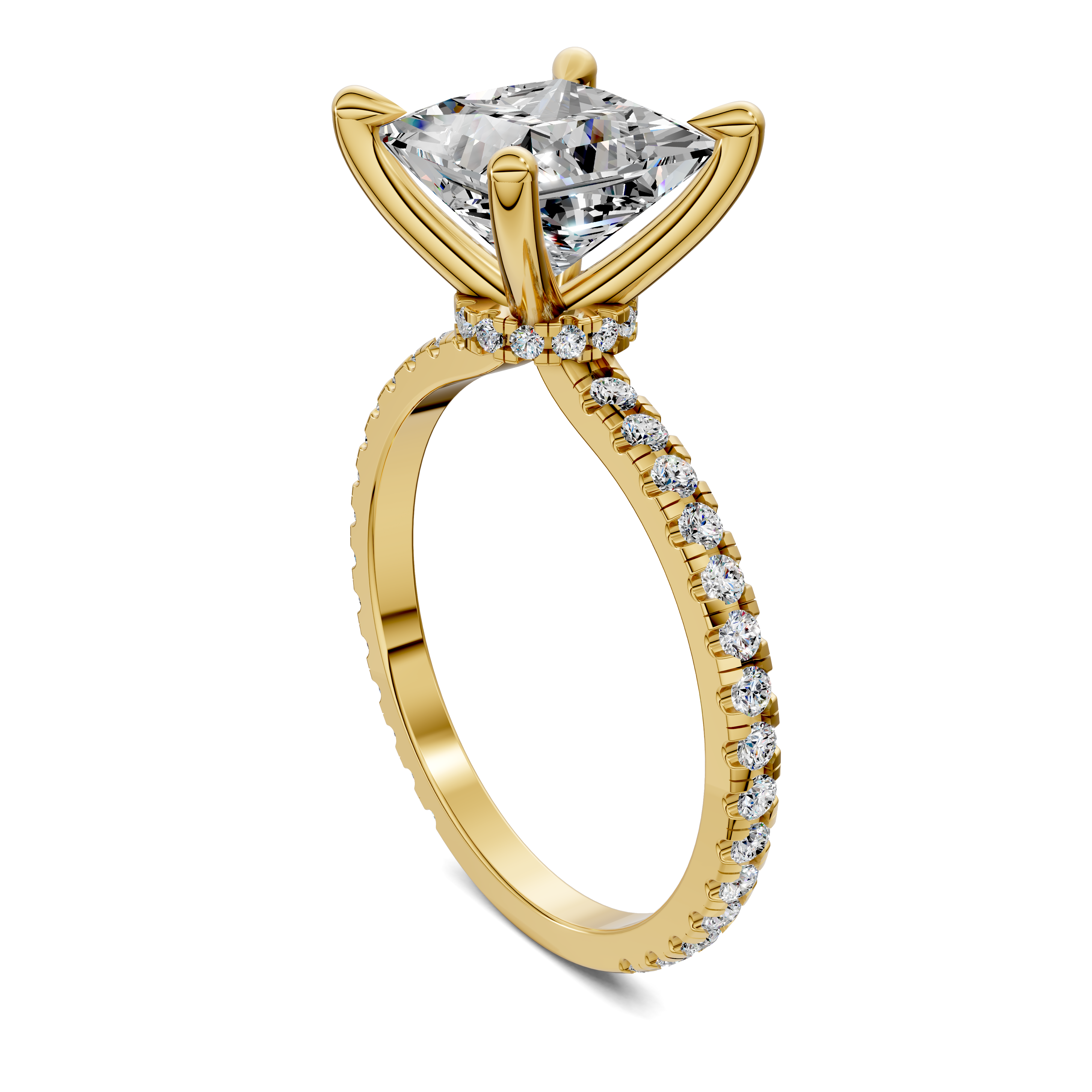 Rhea Secret Halo Ring