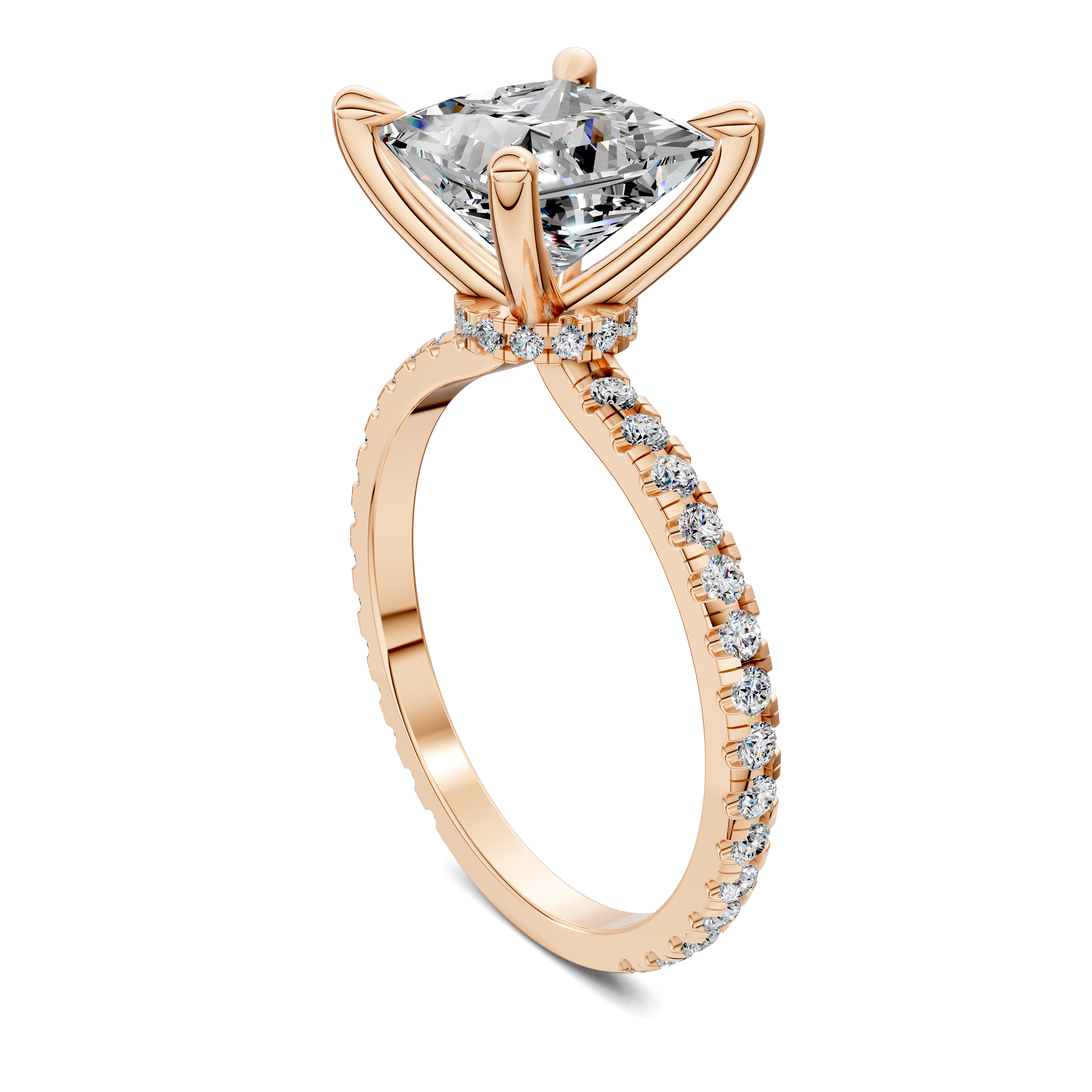 Rhea Secret Halo Ring