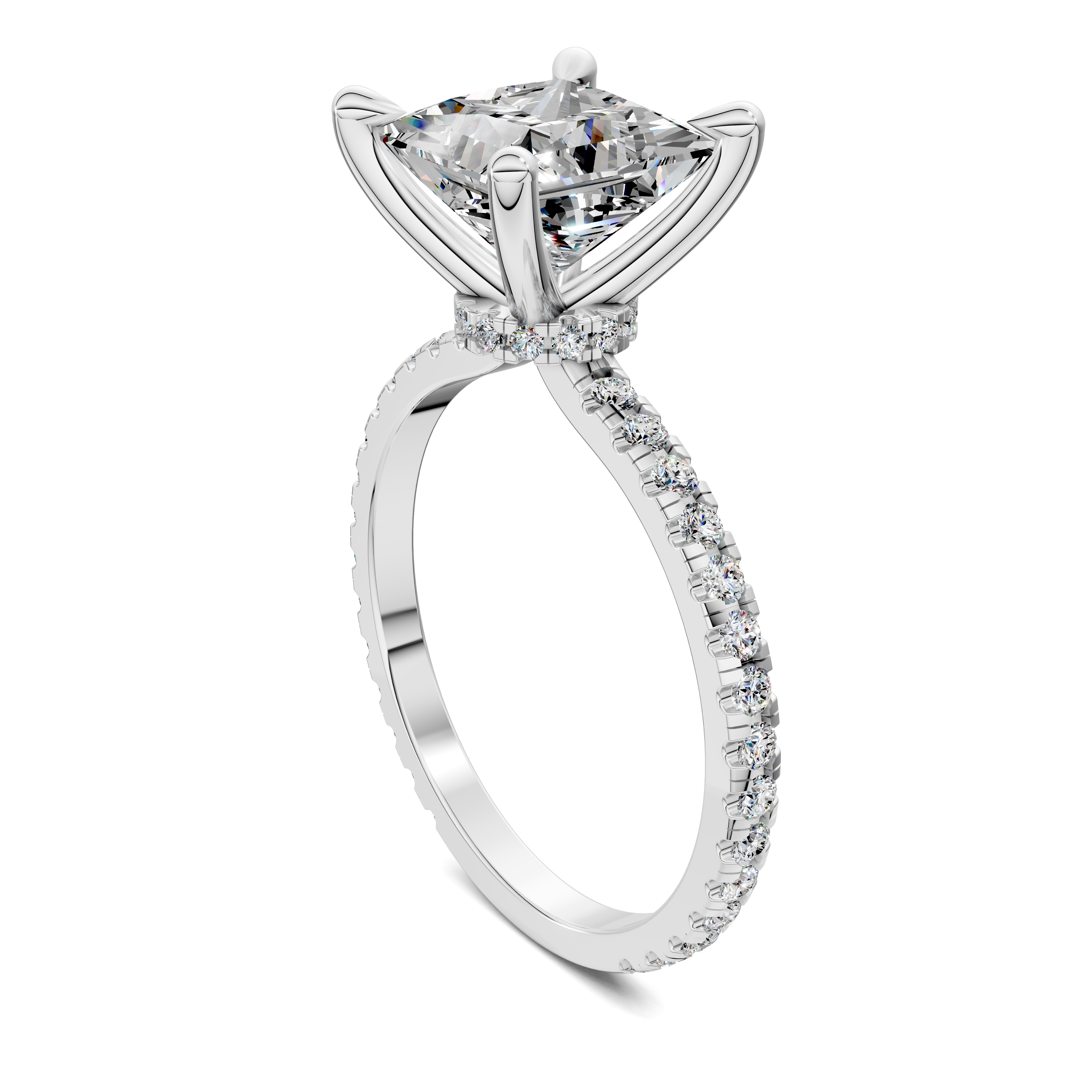 Rhea Secret Halo Ring