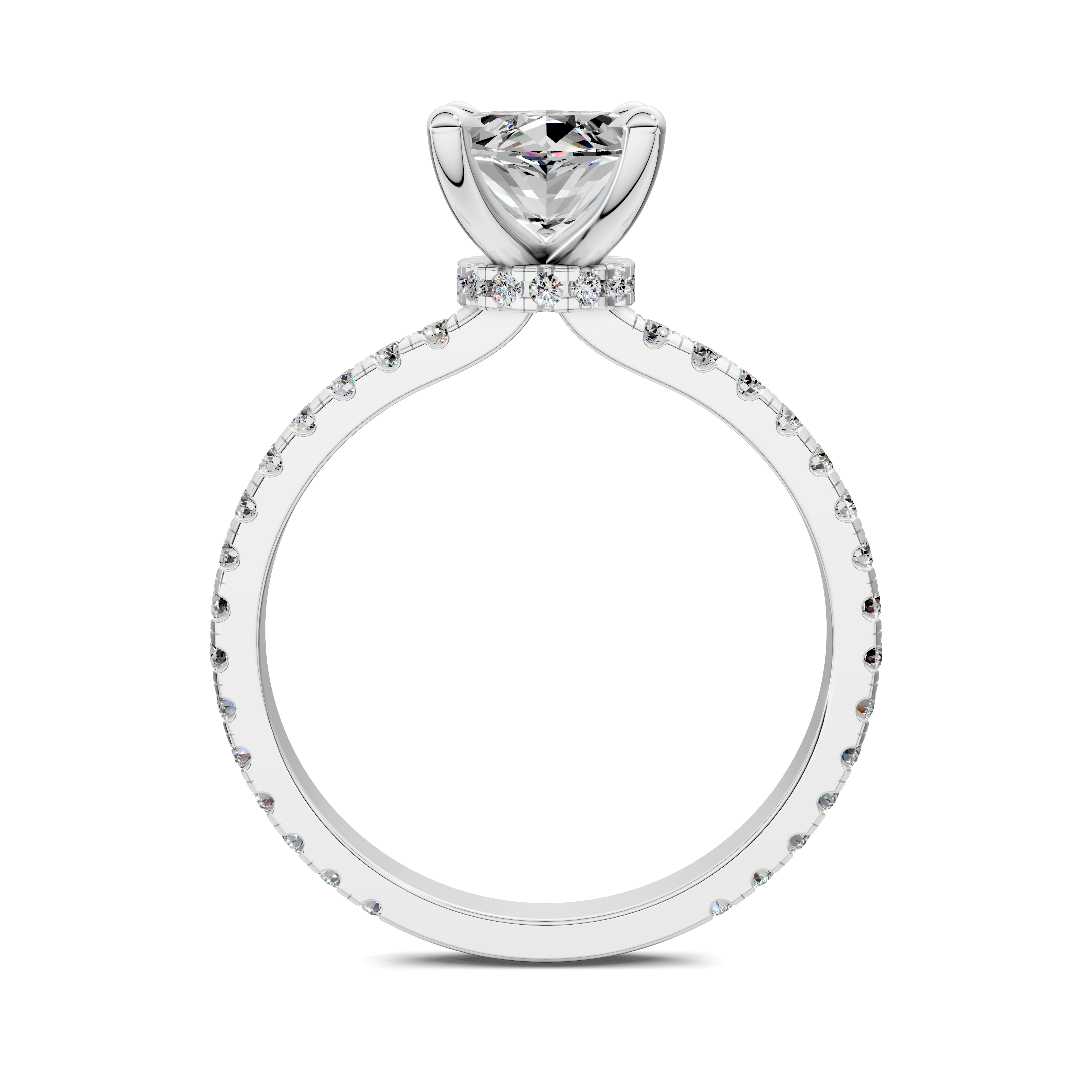 Rhea Secret Halo Ring