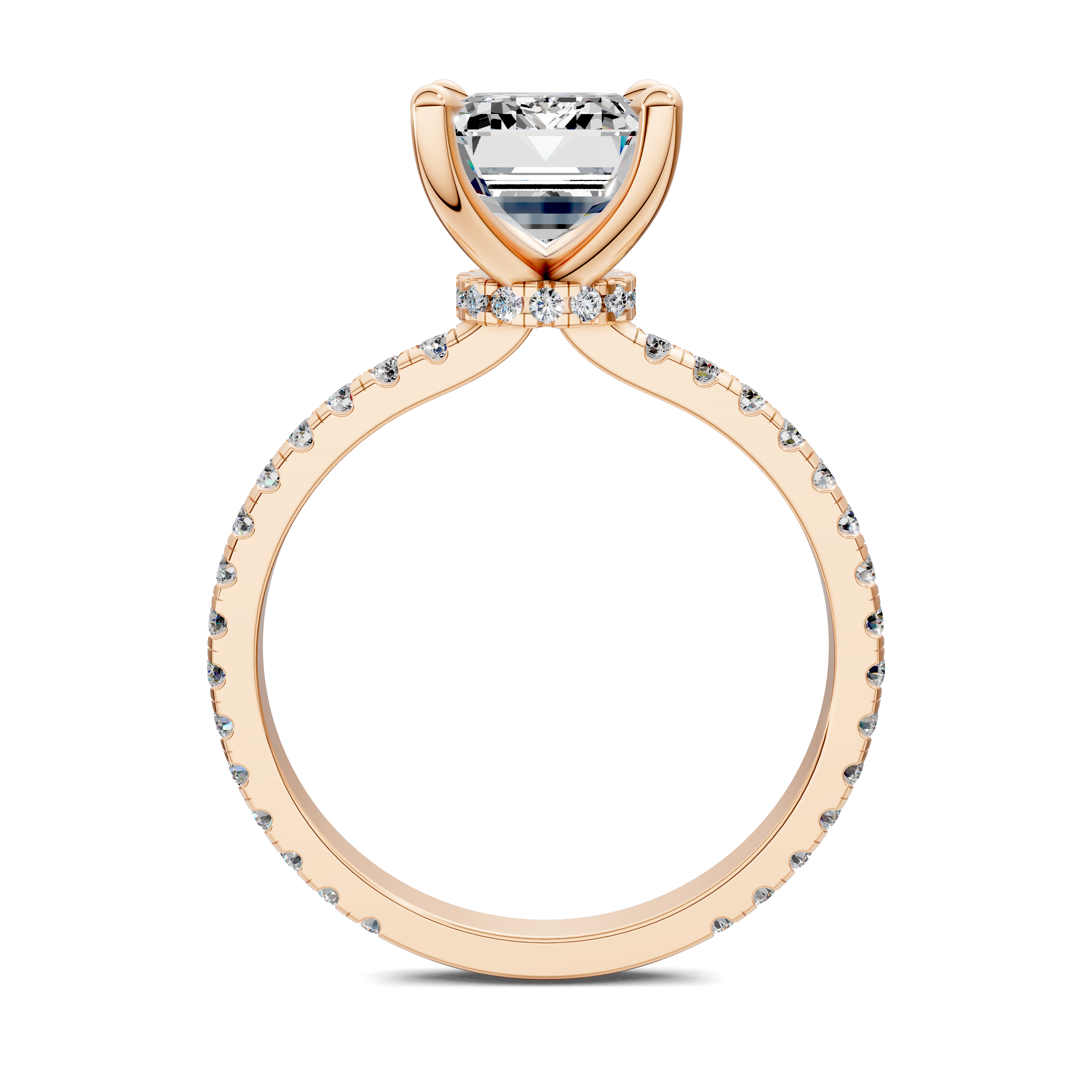Rhea Secret Halo Ring