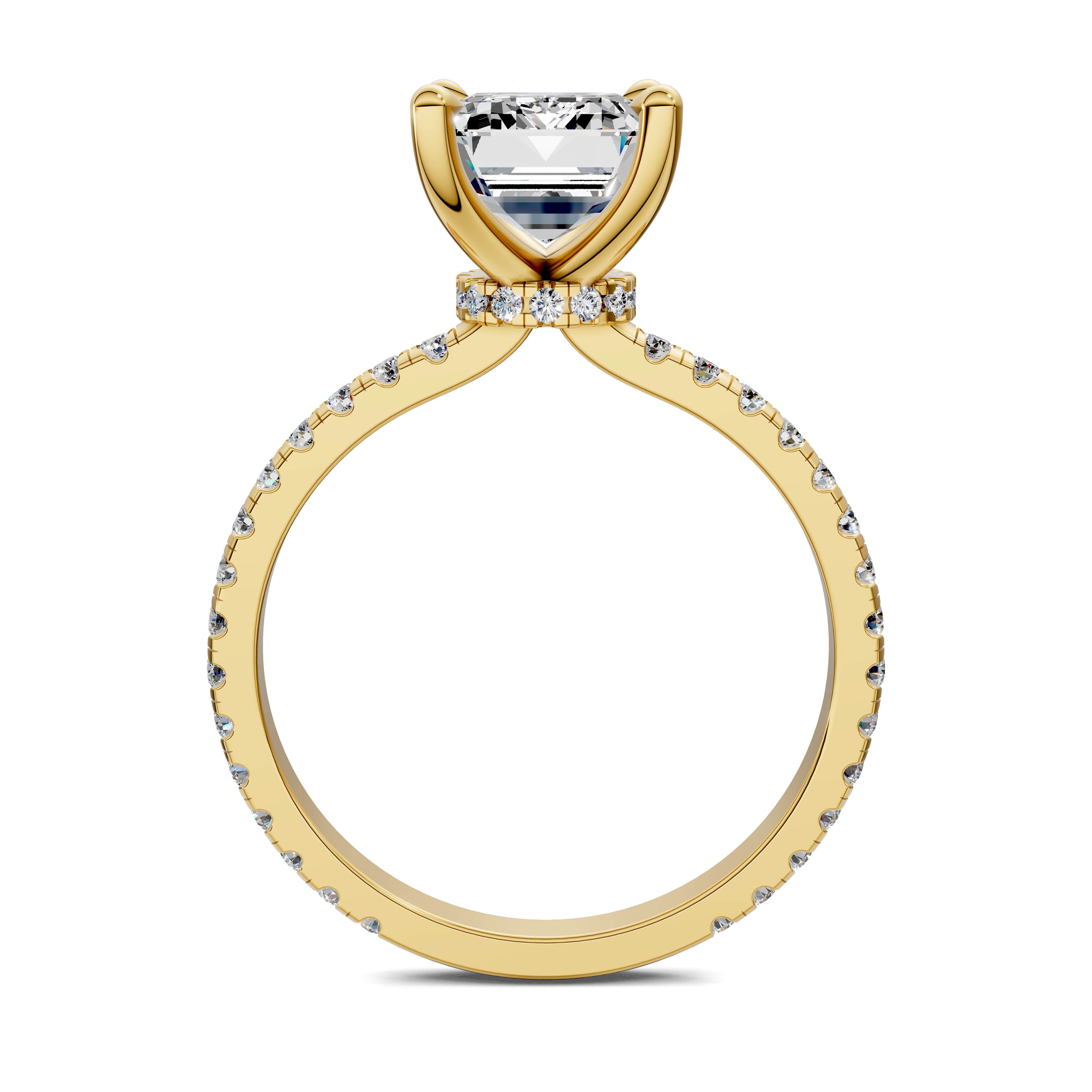 Rhea Secret Halo Ring