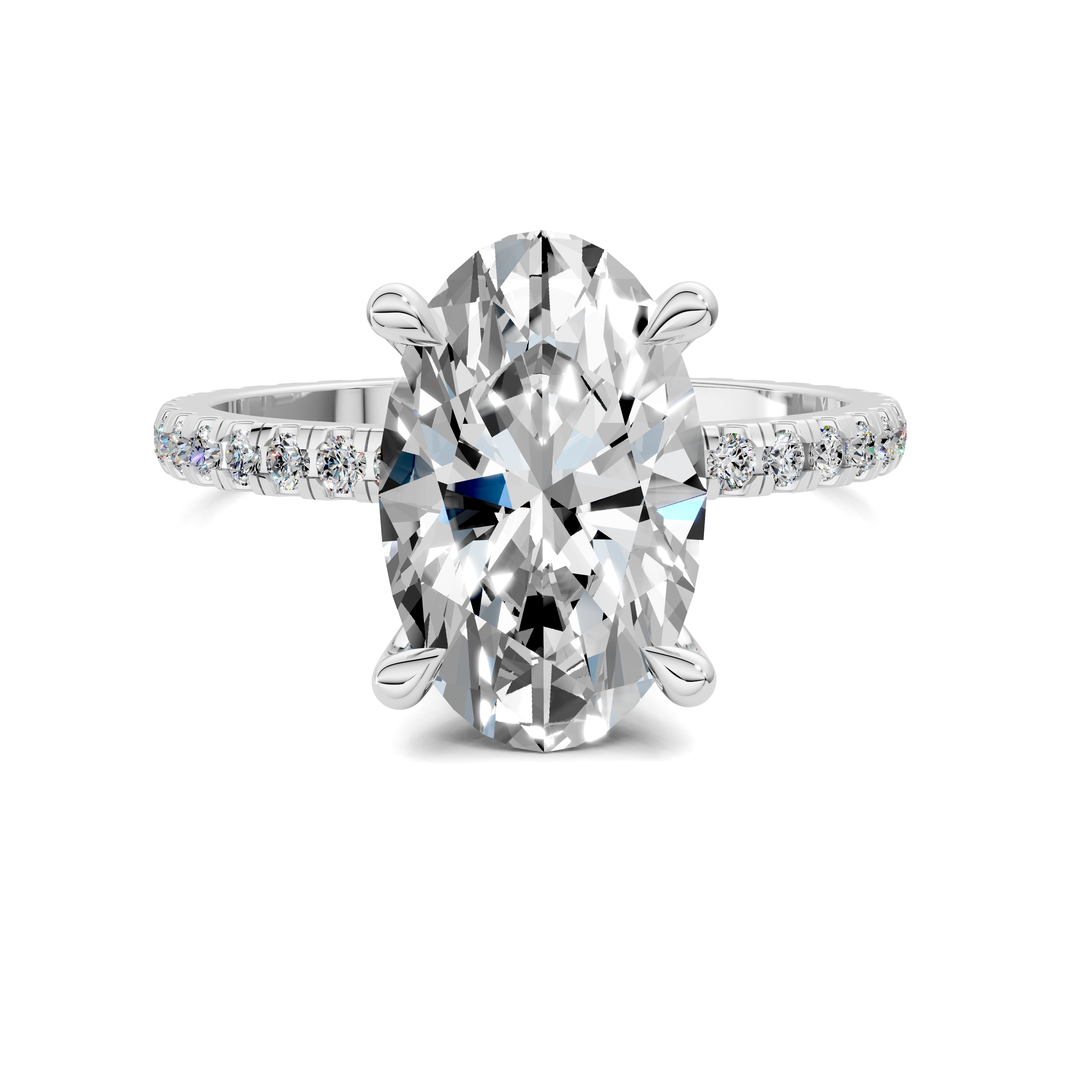 Rhea Secret Halo Ring