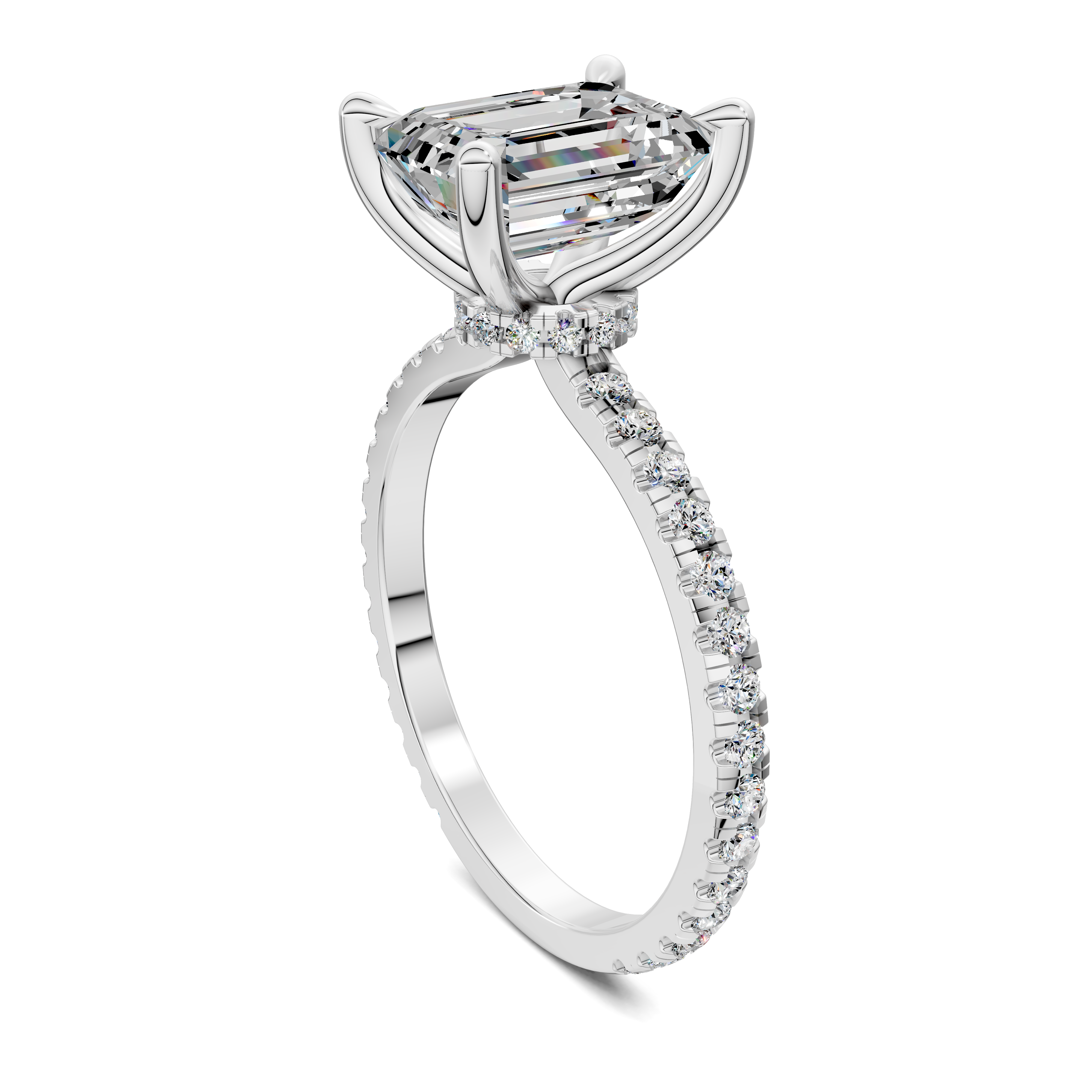 Rhea Secret Halo Ring