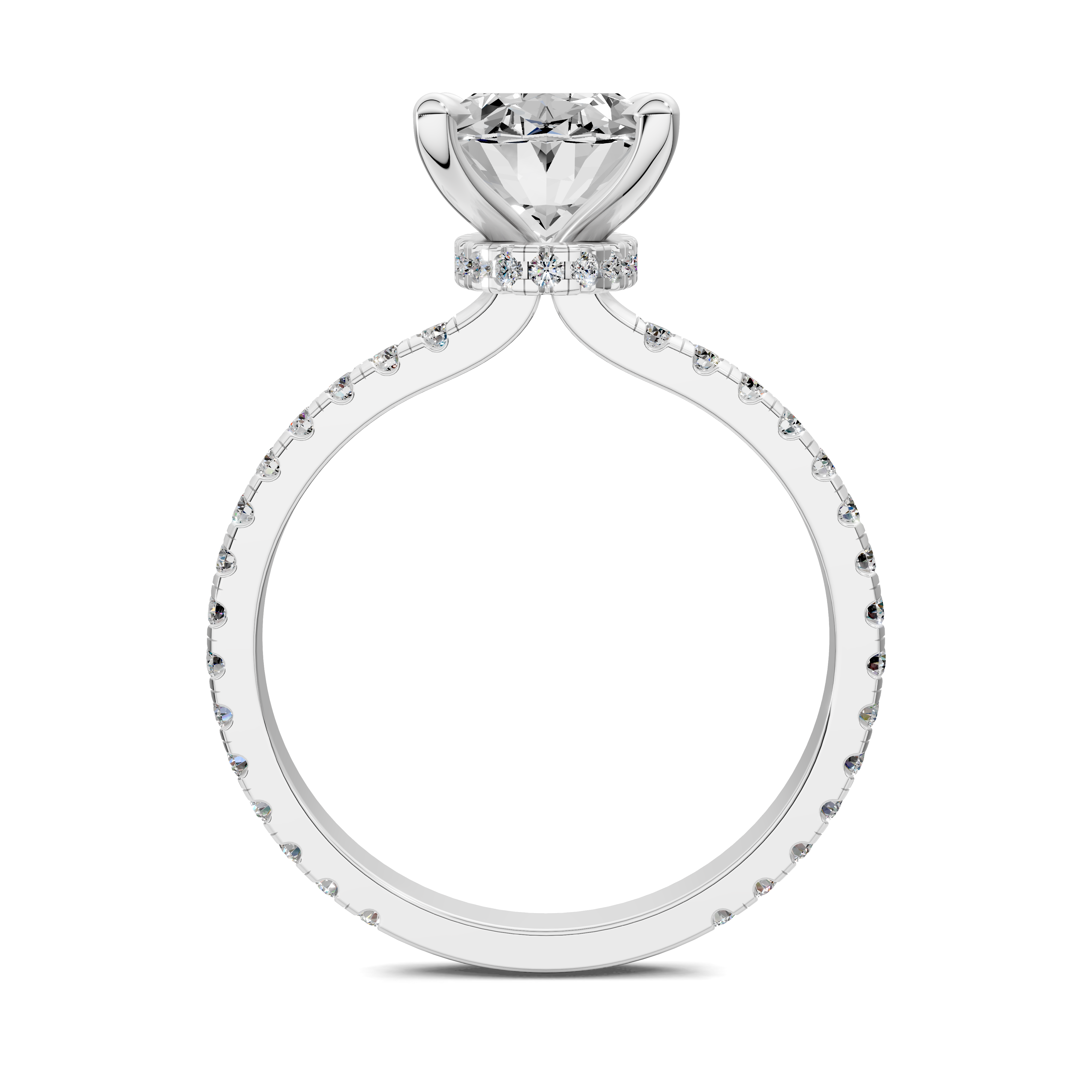 Rhea Secret Halo Ring