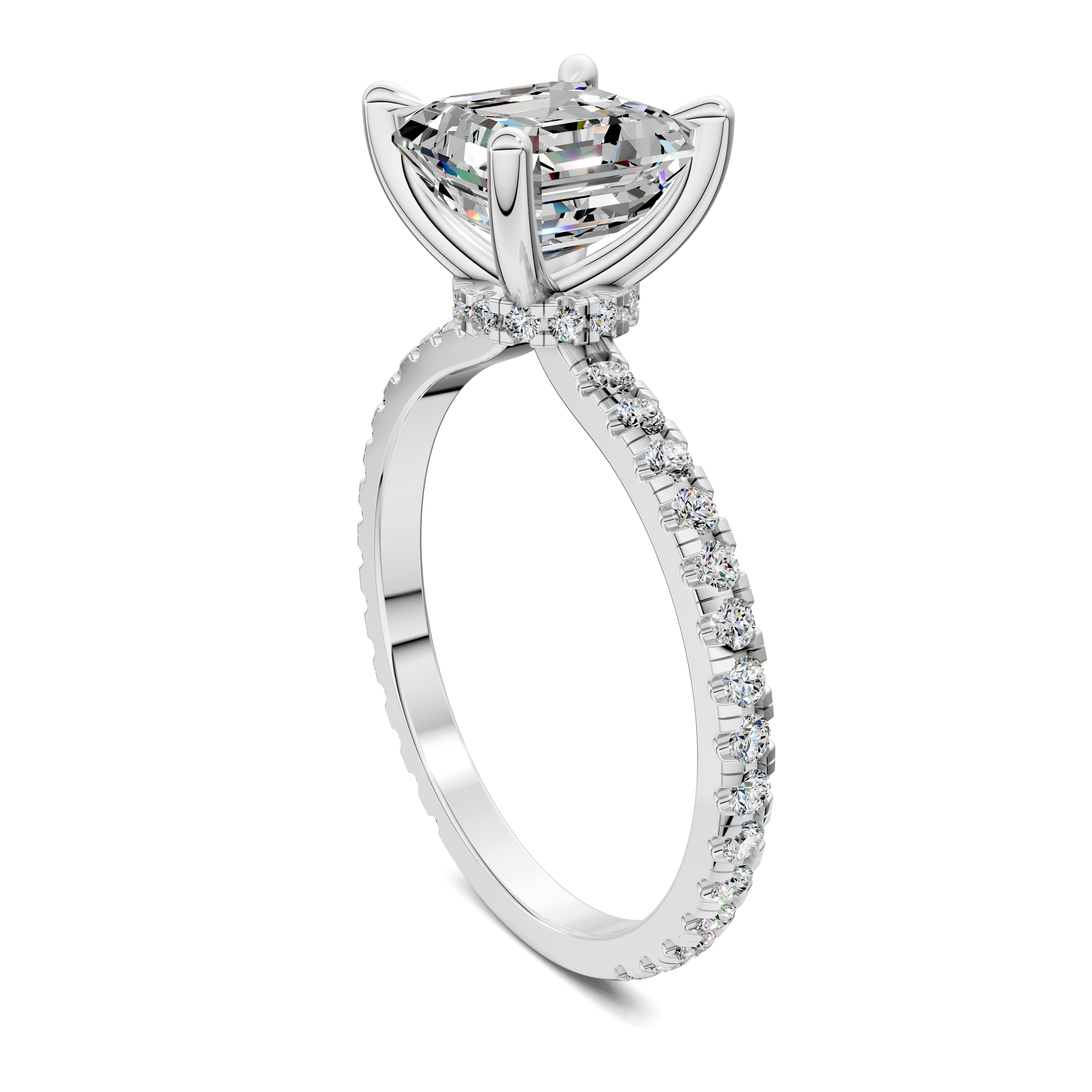 Rhea Secret Halo Ring