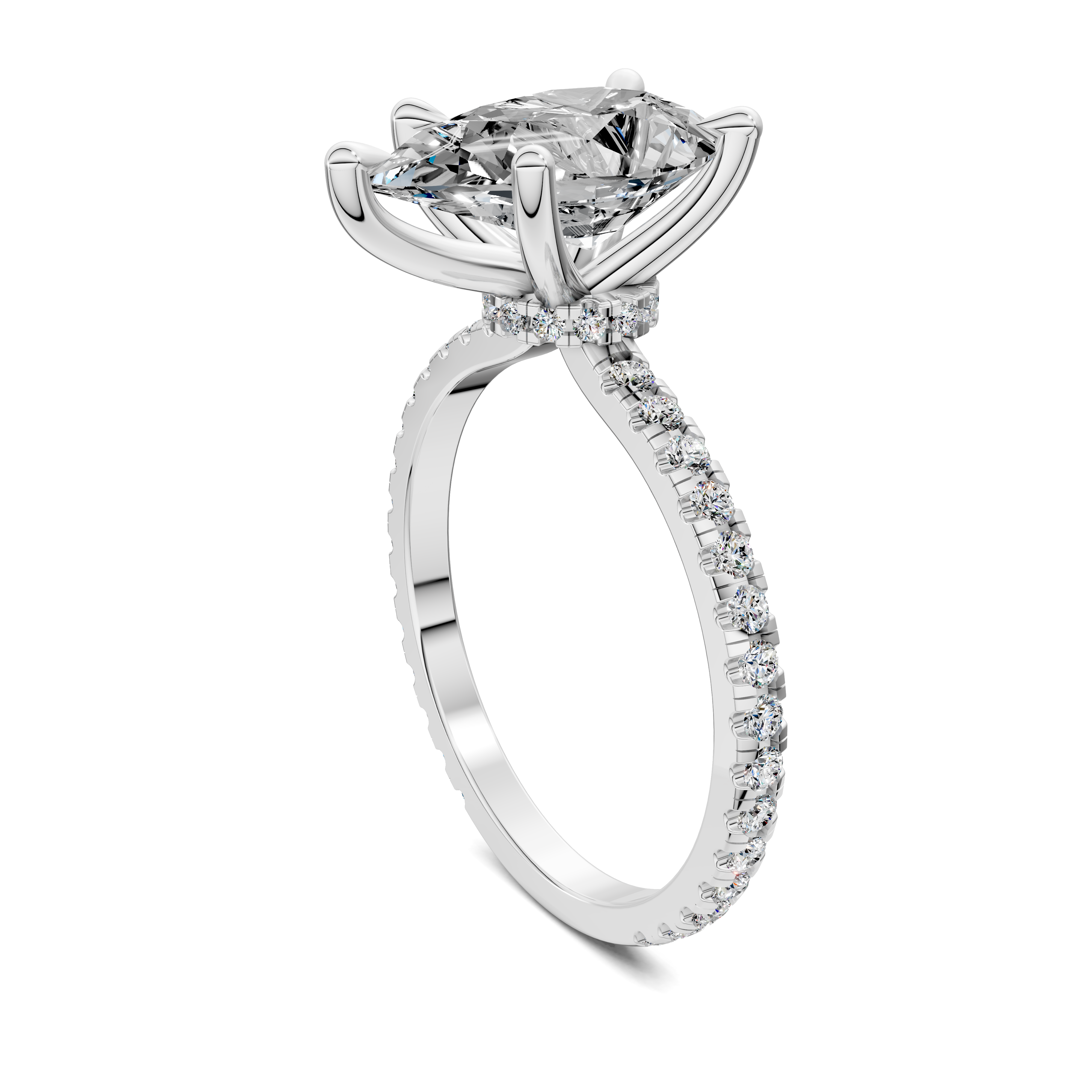 Rhea Secret Halo Ring