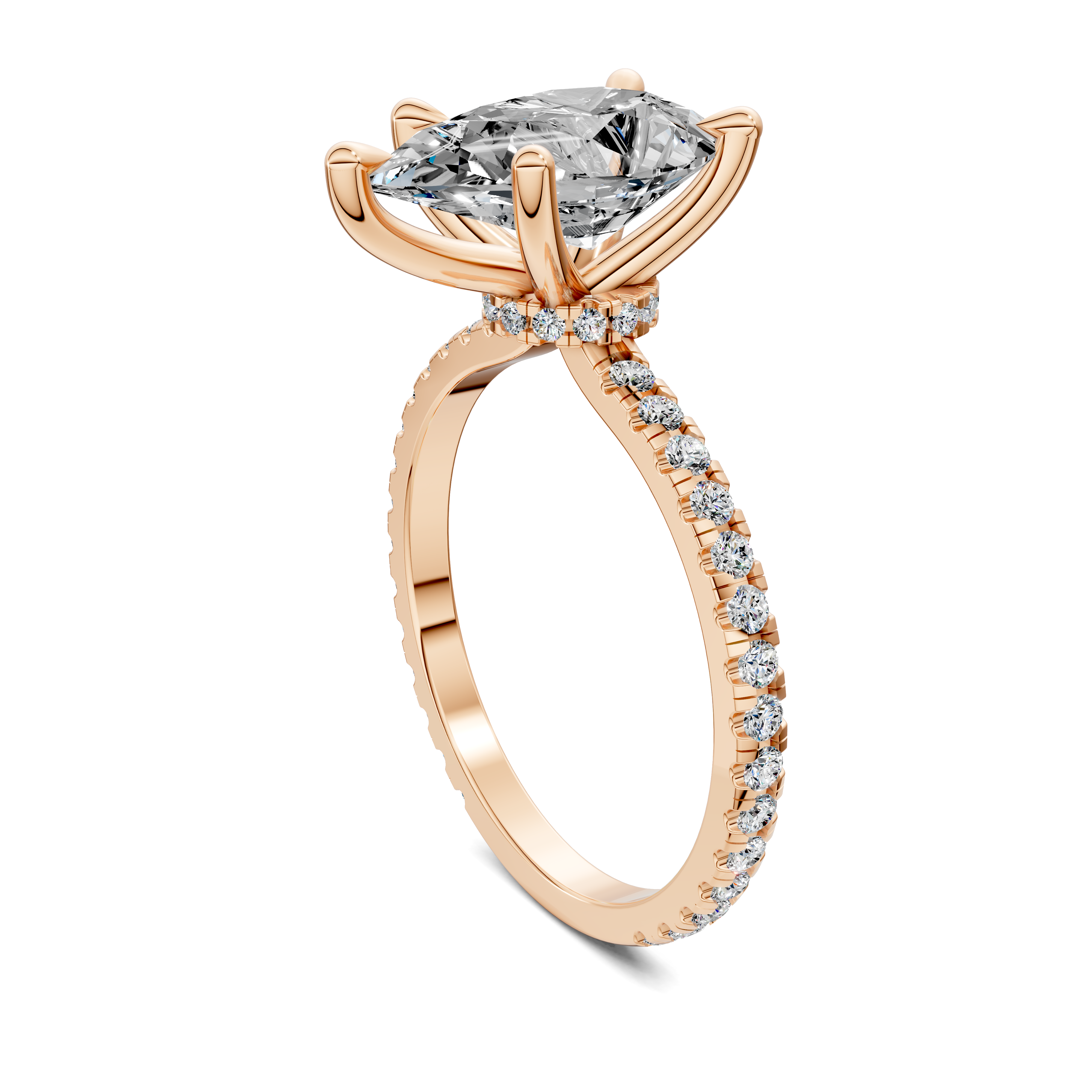 Rhea Secret Halo Ring