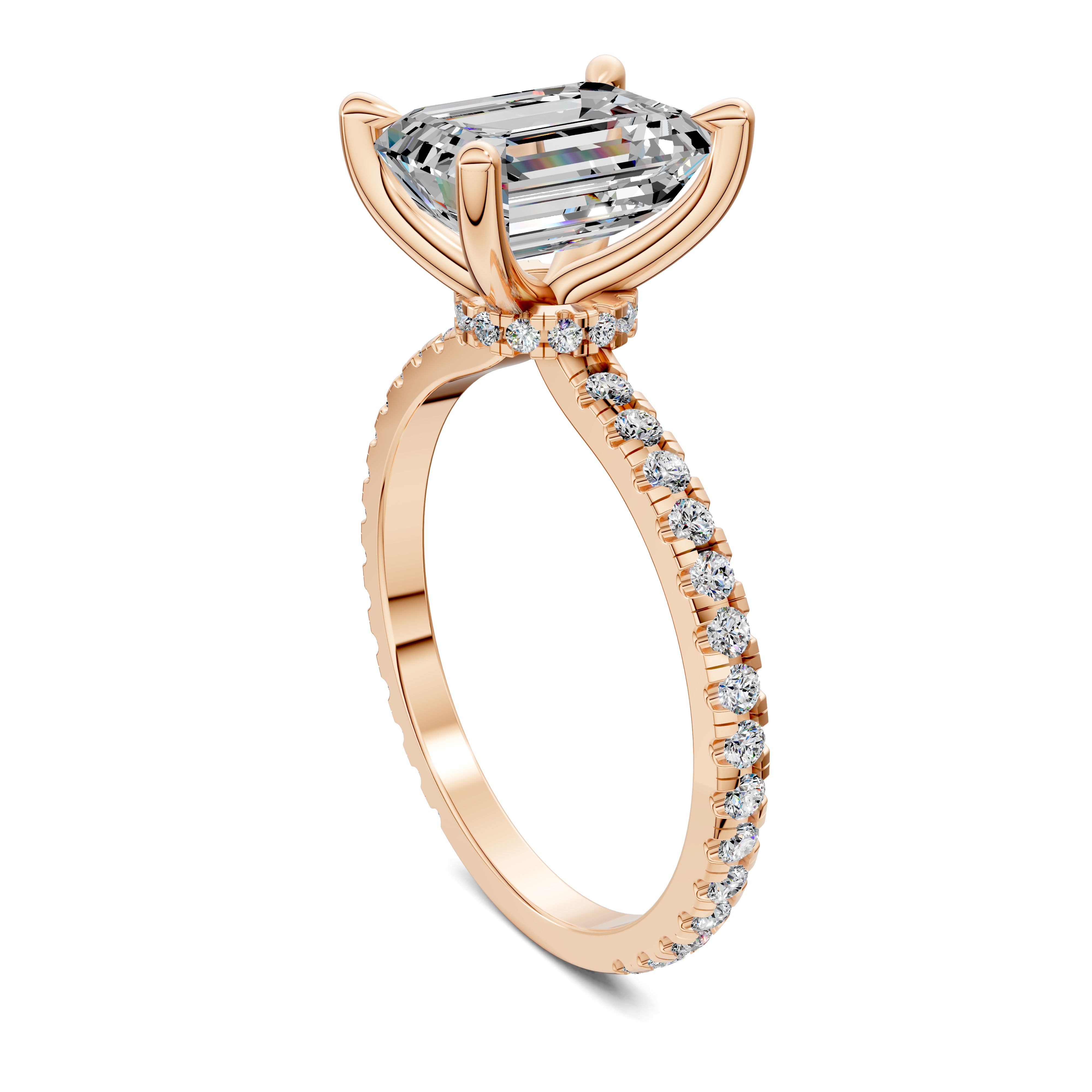 Rhea Secret Halo Ring
