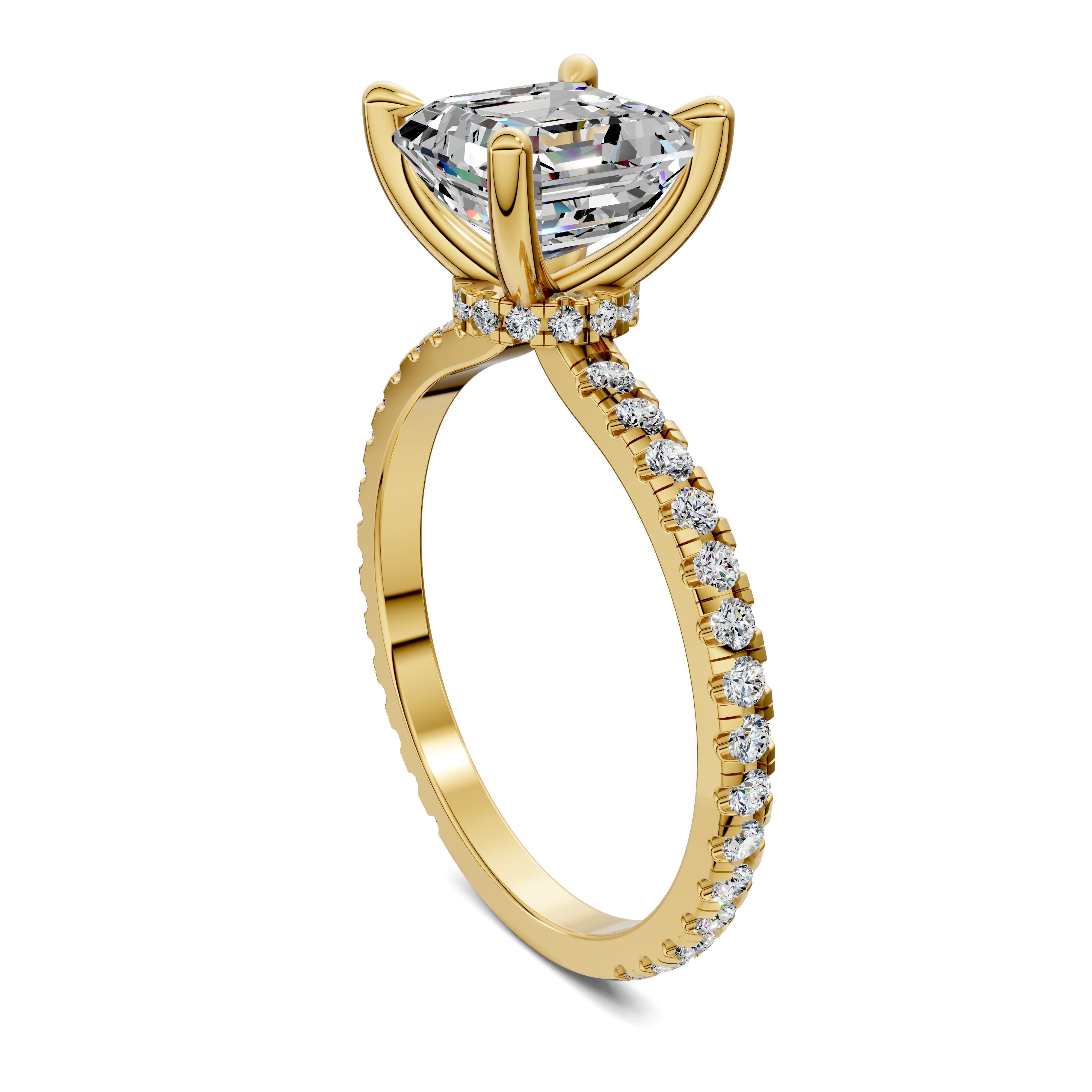 Rhea Secret Halo Ring